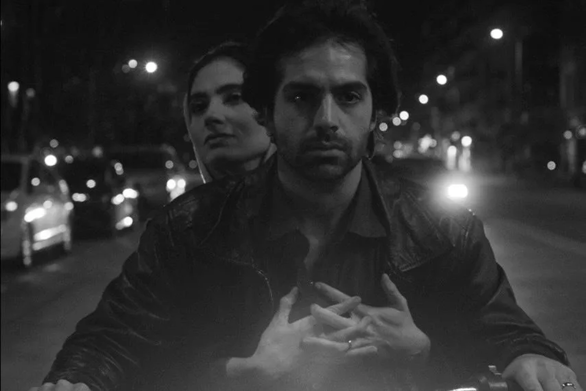 Ash Goldeh and Arienne Mandi in Tatami (2023)