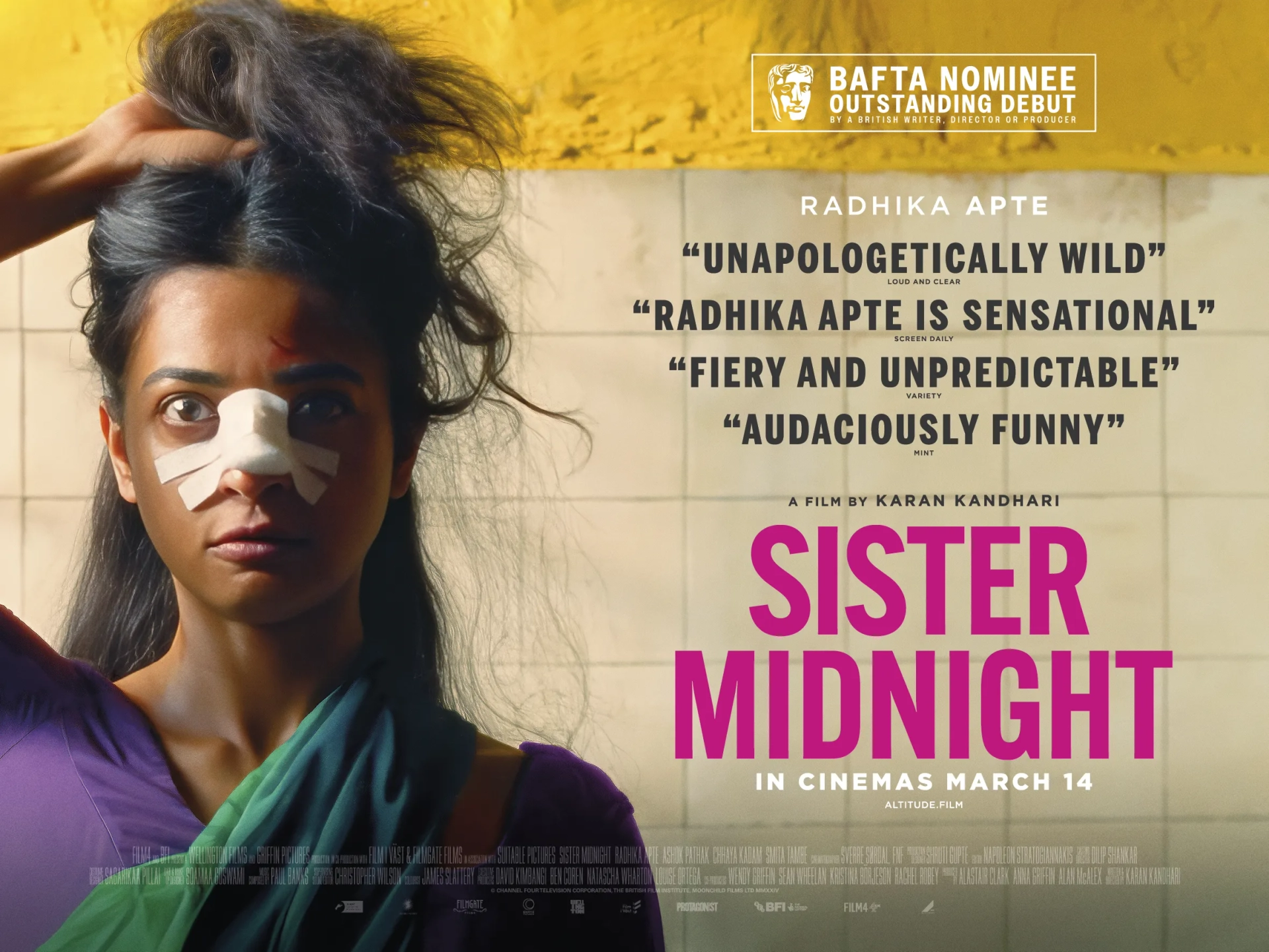 Radhika Apte in Sister Midnight (2024)