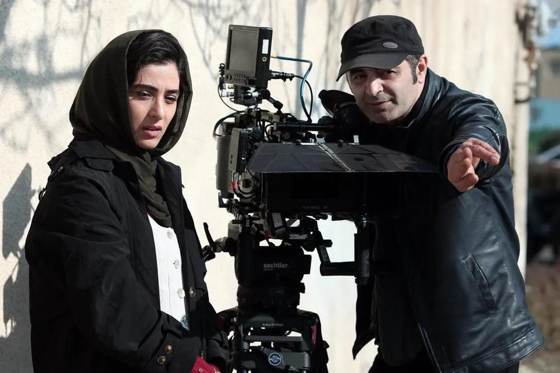 Anahita Afshar and Rahim Toofan in A Heart for an Eye (2018)