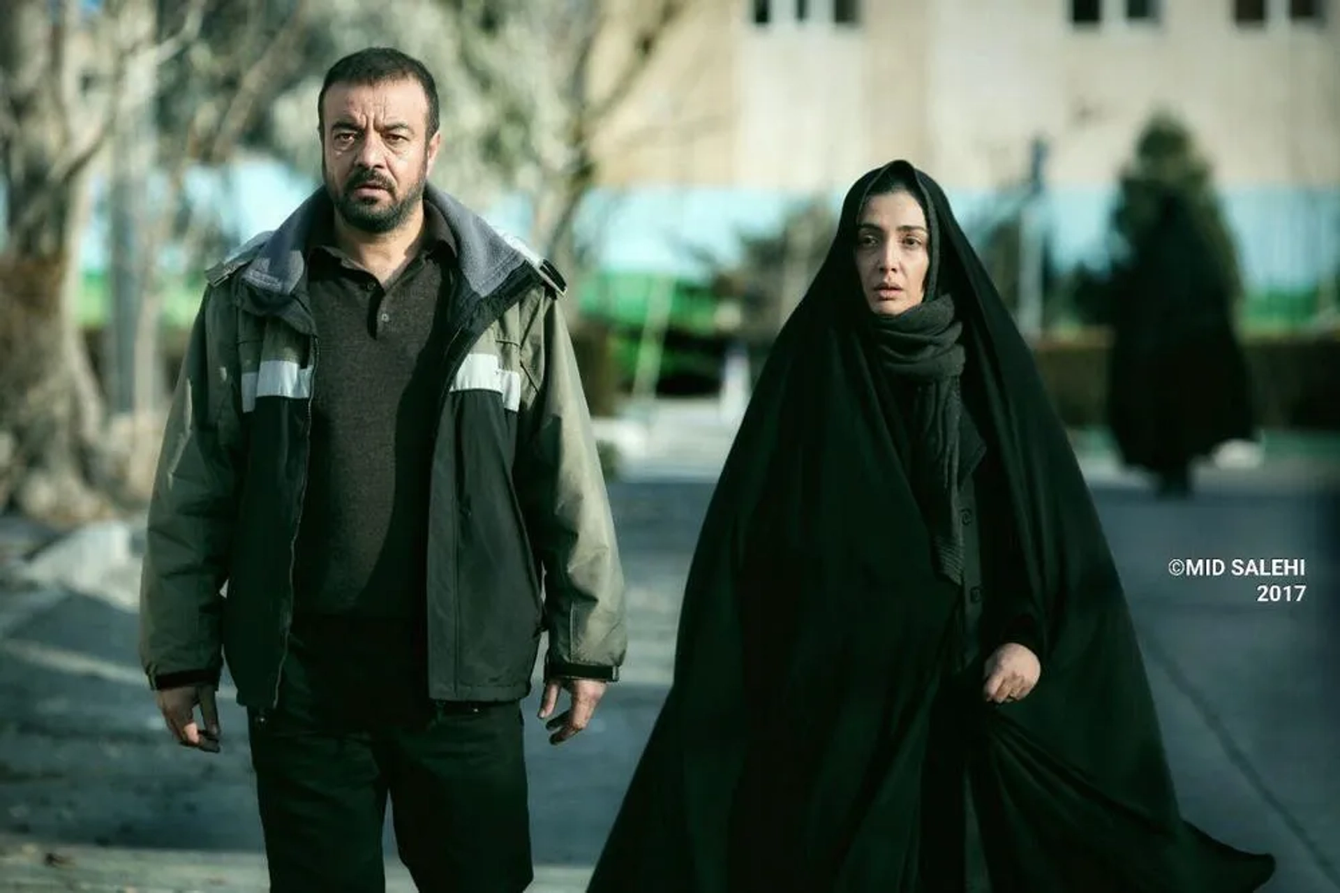 Leila Zare and Saeed Aghakhani in A Heart for an Eye (2018)