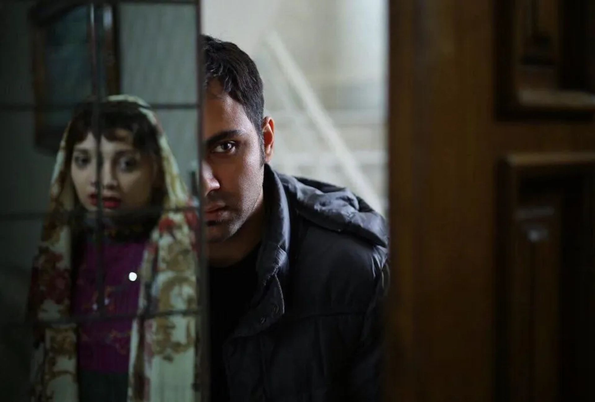 Babak Ansari and Roshanak Gerami in A Heart for an Eye (2018)
