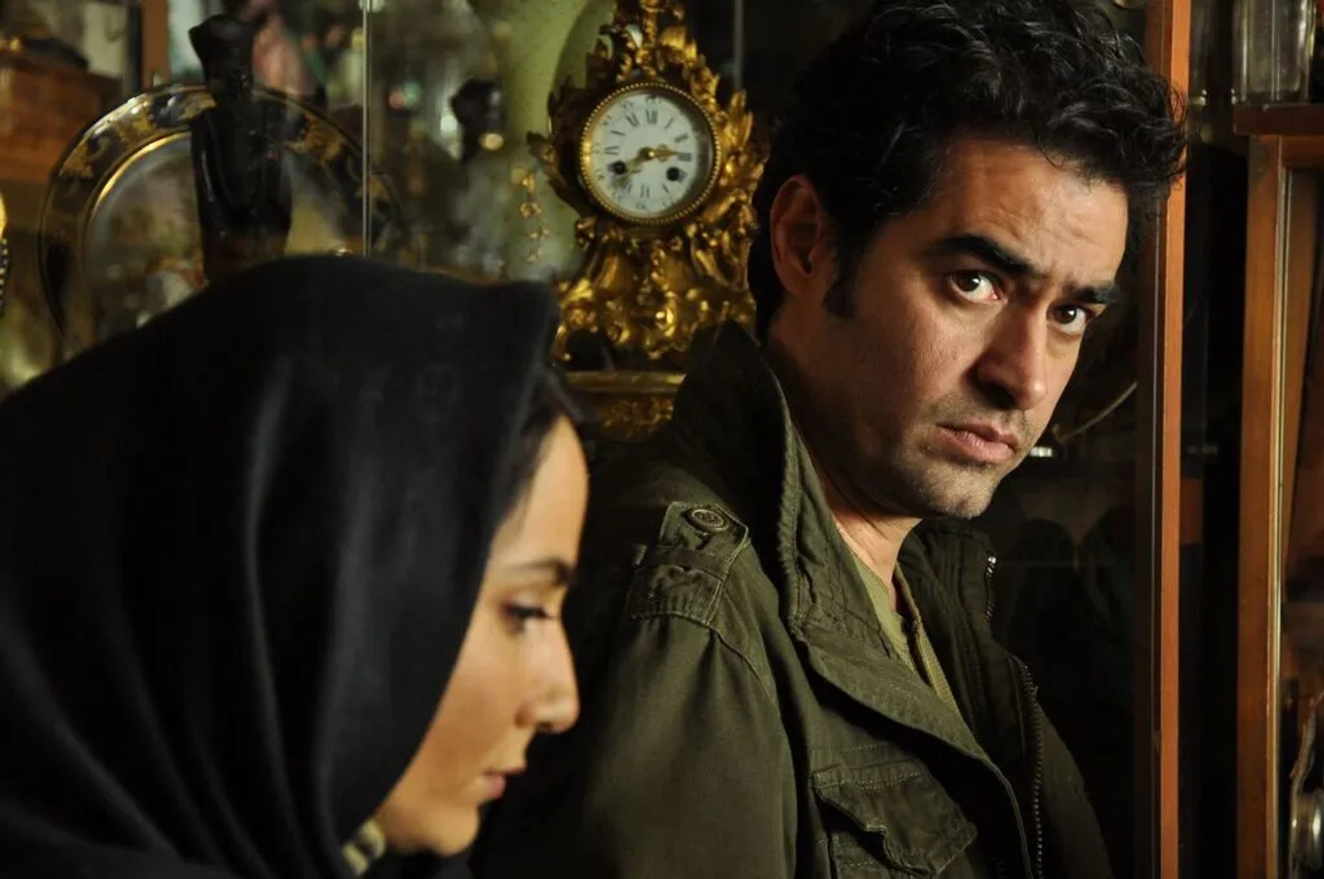 Shahab Hosseini and Samira Hassanpour in Parallel Shadows (2016)
