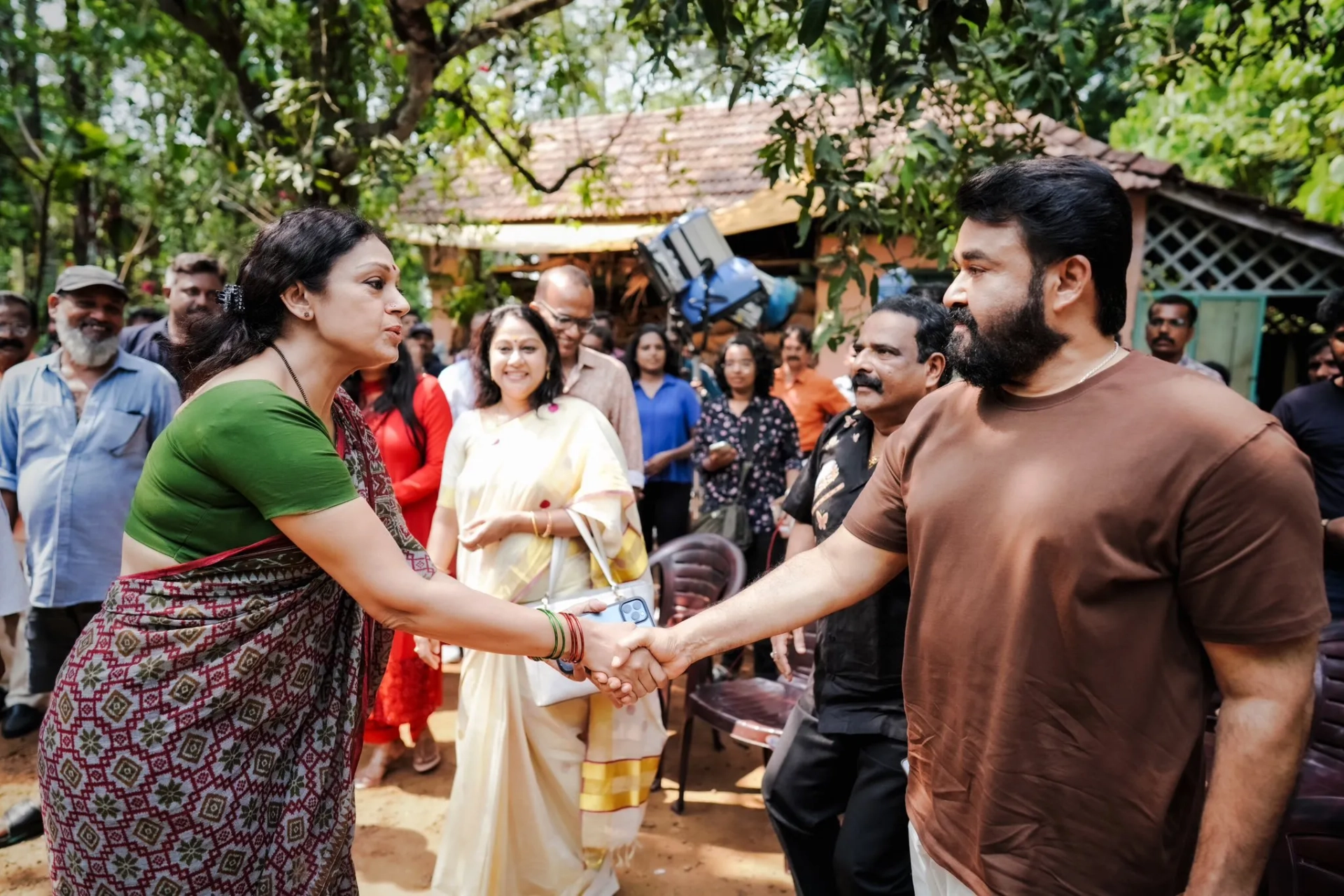 Mohanlal and Shobana in Thudarum (2025)