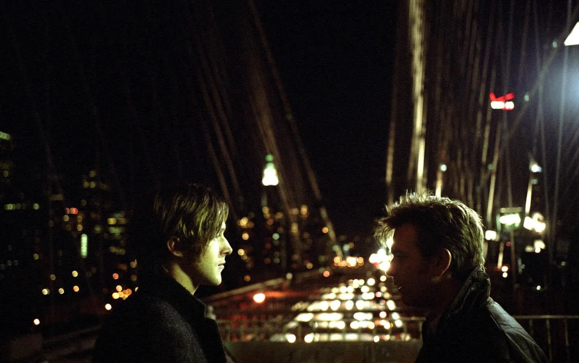 Ewan McGregor and Ryan Gosling in Stay (2005)