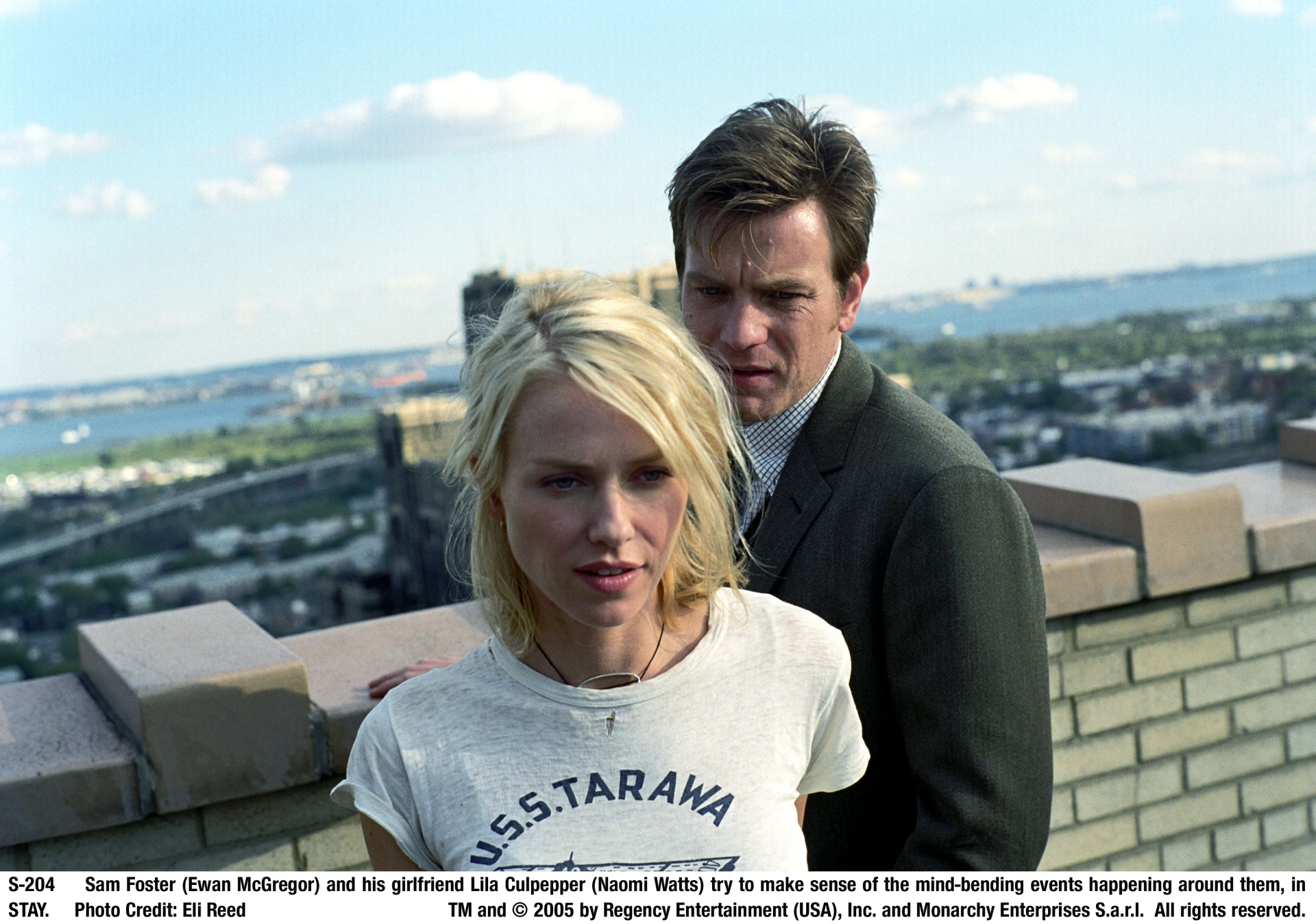 Ewan McGregor and Naomi Watts in Stay (2005)