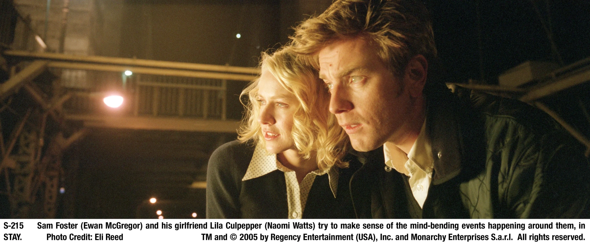 Ewan McGregor and Naomi Watts in Stay (2005)