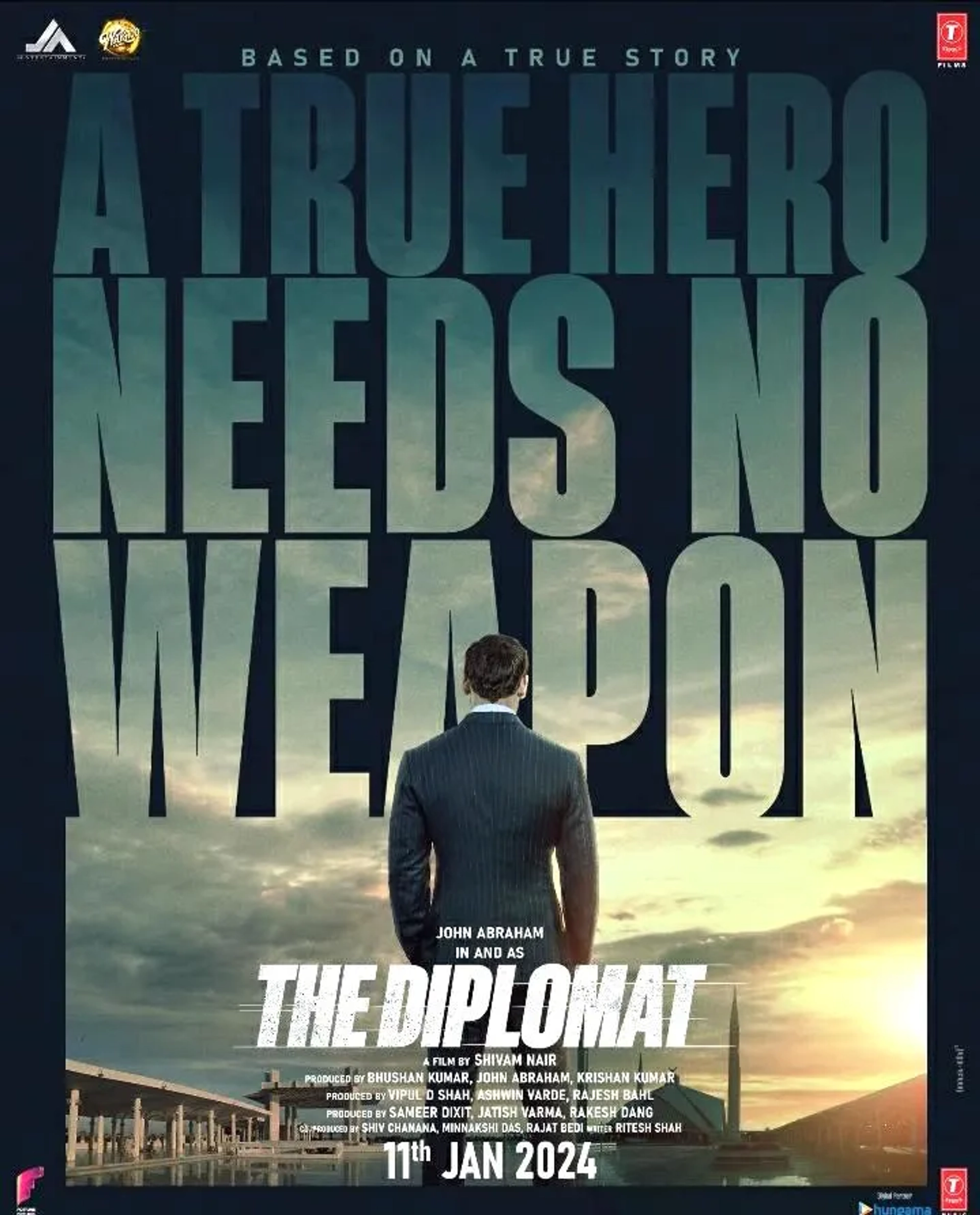 John Abraham in The Diplomat (2025)