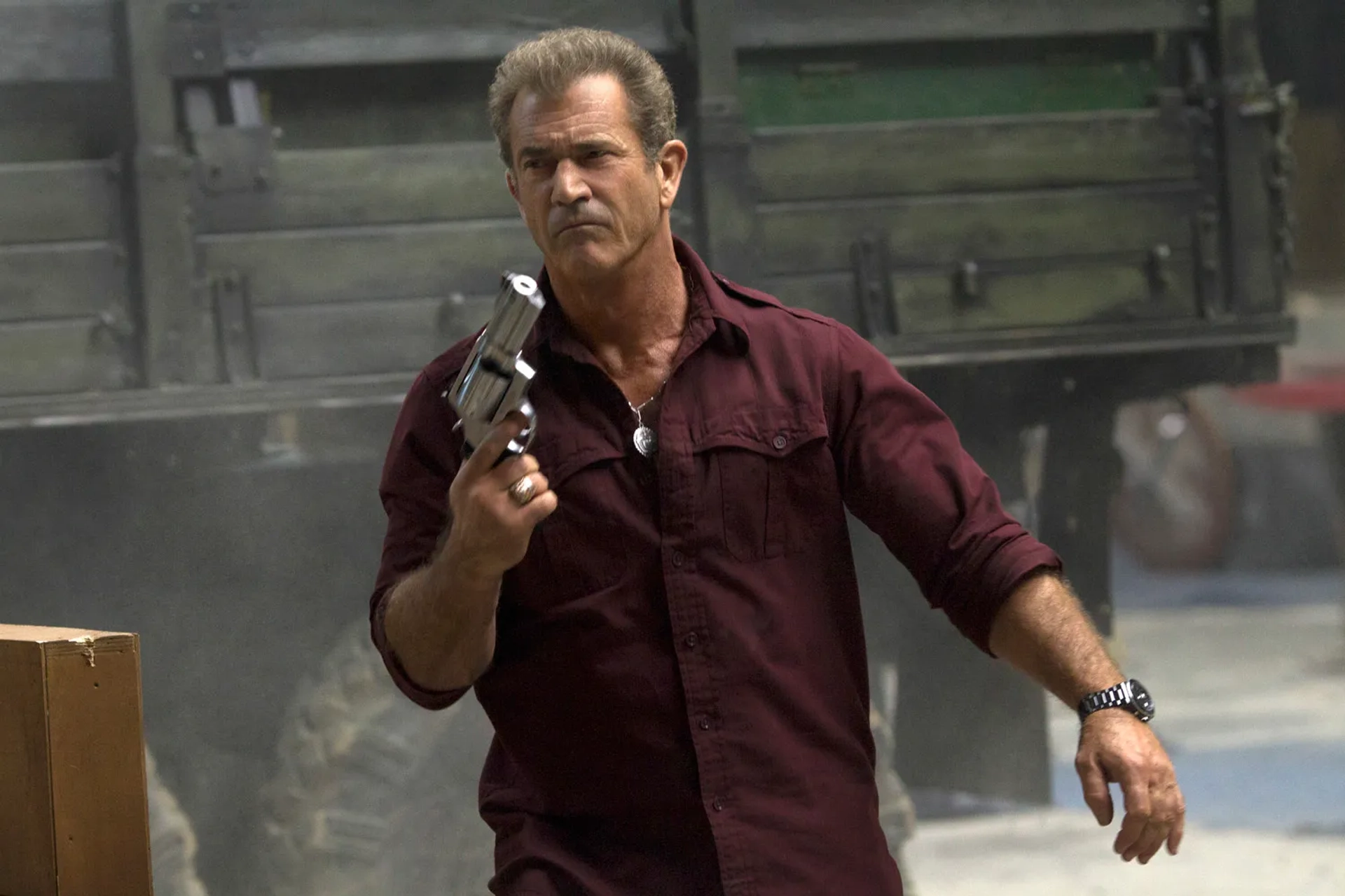 Mel Gibson in The Expendables 3 (2014)