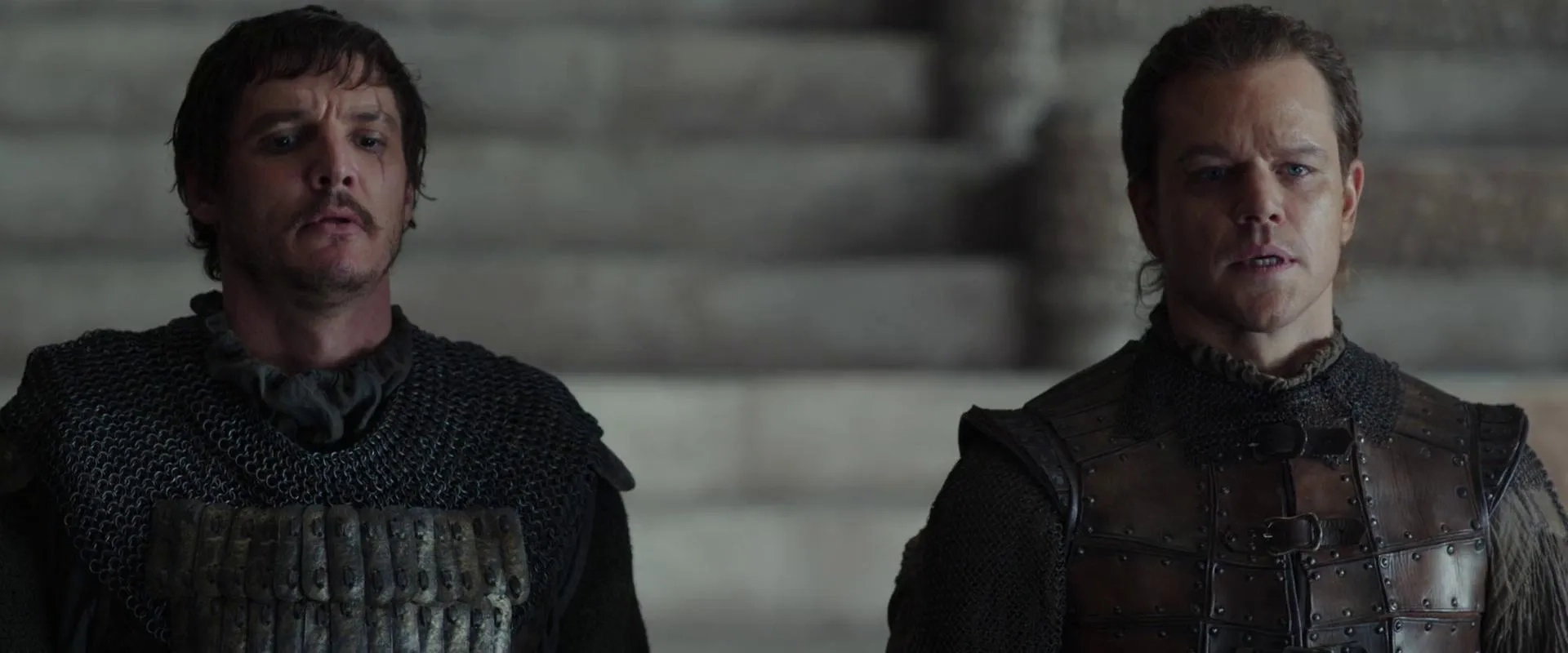 Matt Damon and Pedro Pascal in The Great Wall (2016)