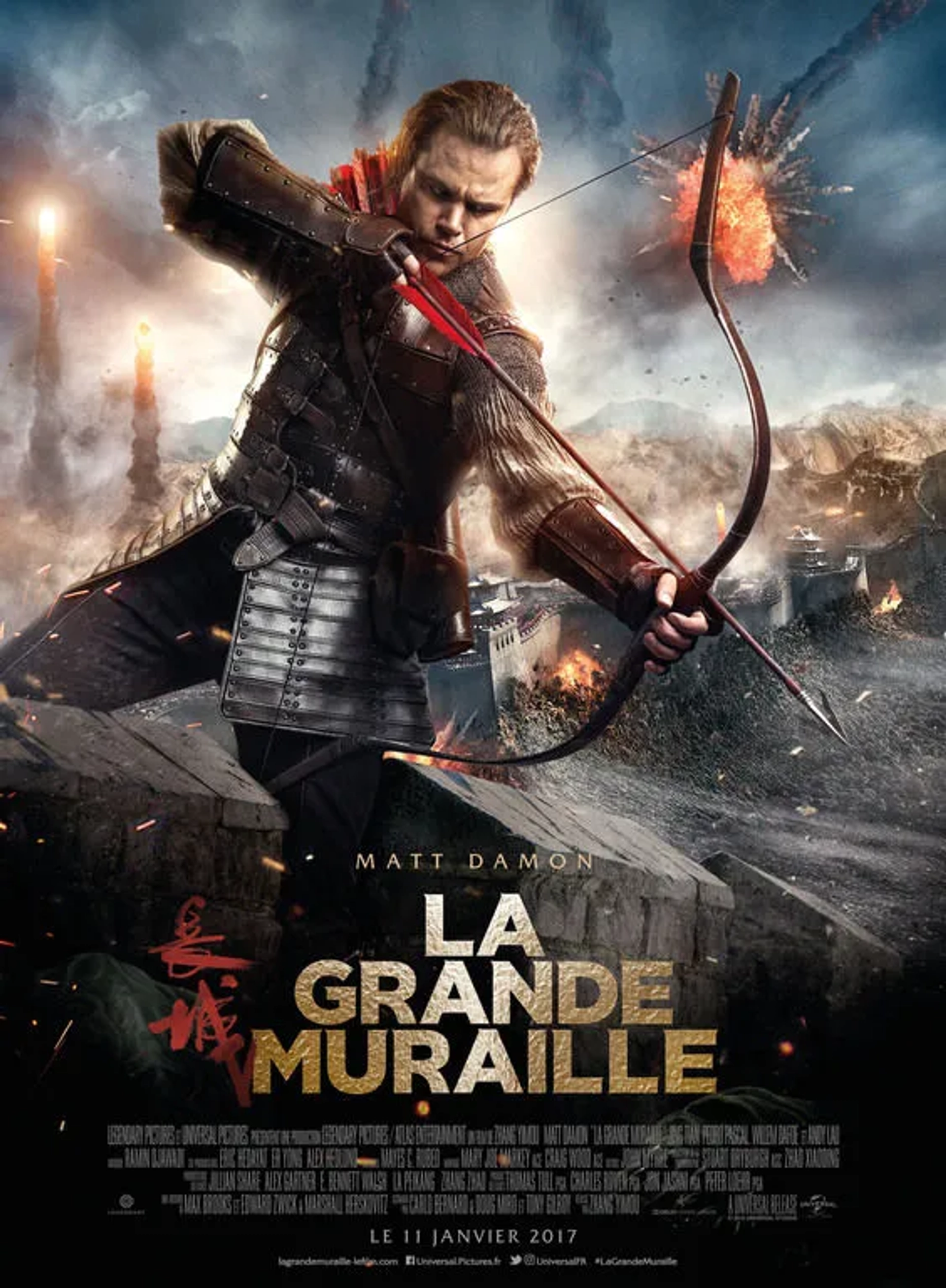 Matt Damon in The Great Wall (2016)