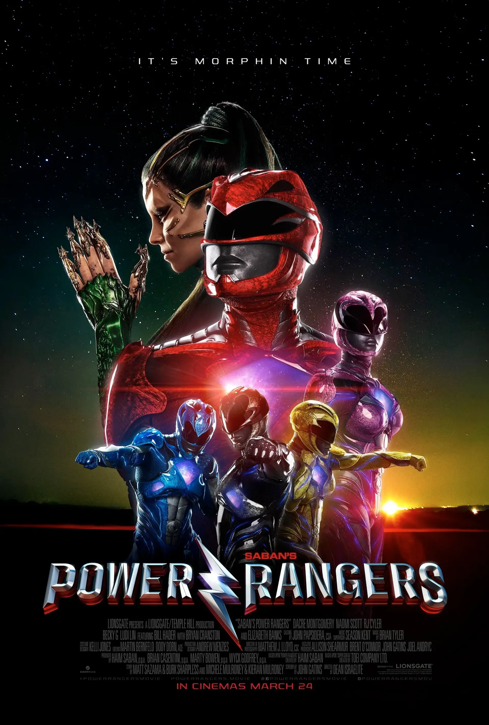 فیلم پاور رنجرز (Power Rangers 2017)