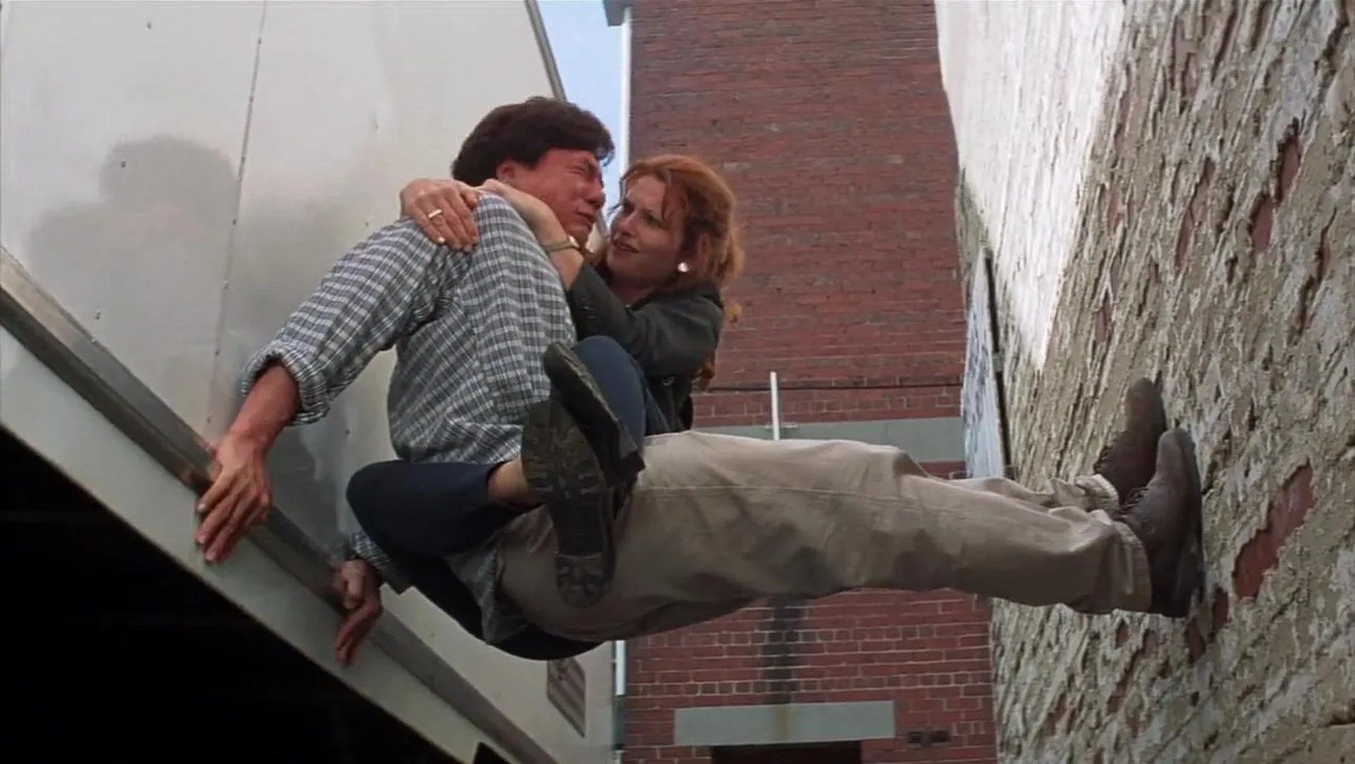Jackie Chan and Gabrielle Fitzpatrick in Mr. Nice Guy (1997)