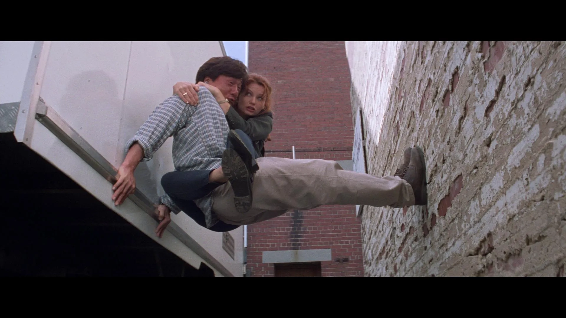 Jackie Chan and Gabrielle Fitzpatrick in Mr. Nice Guy (1997)