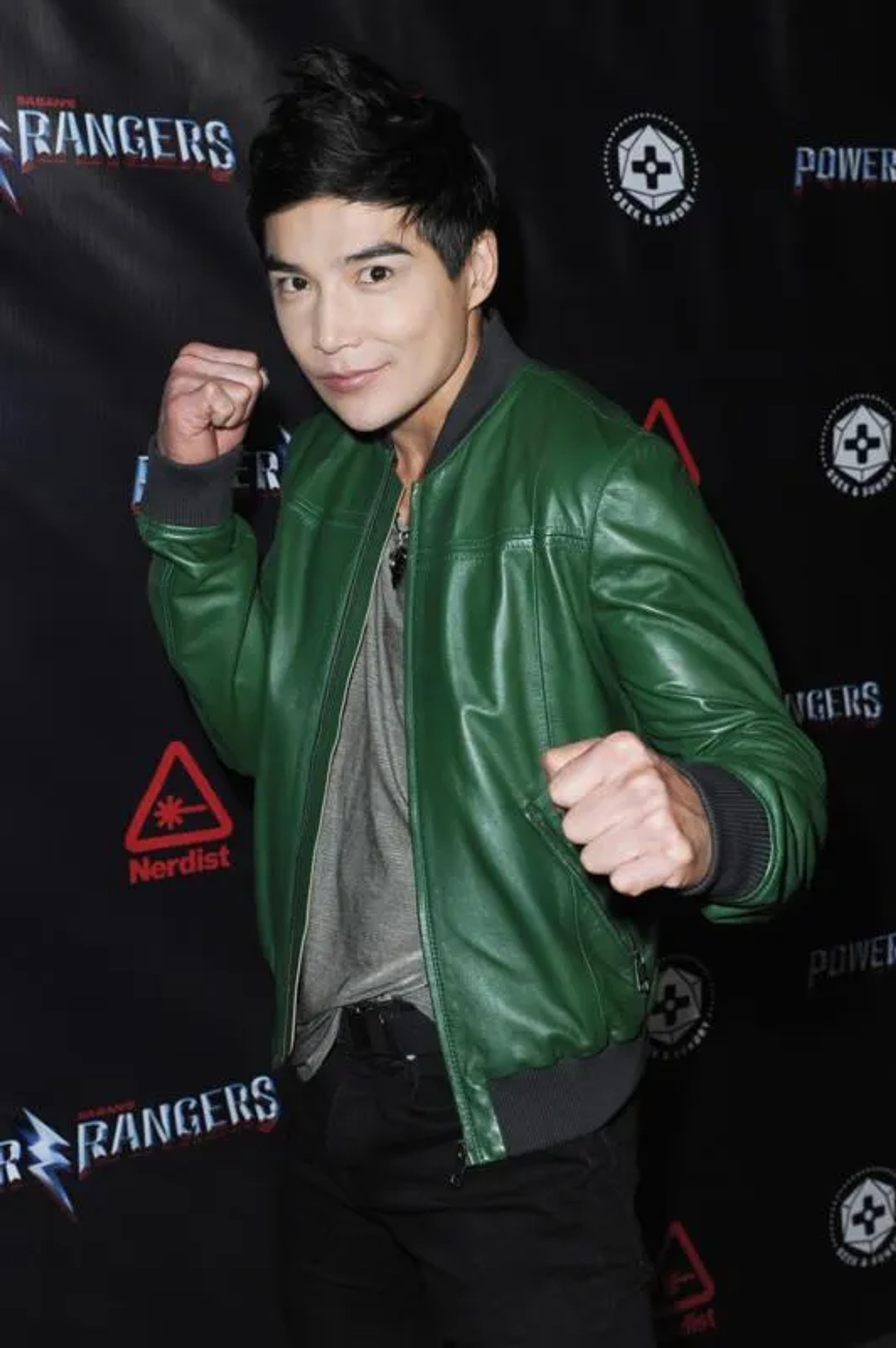 Ludi Lin at an event for Power Rangers (2017)