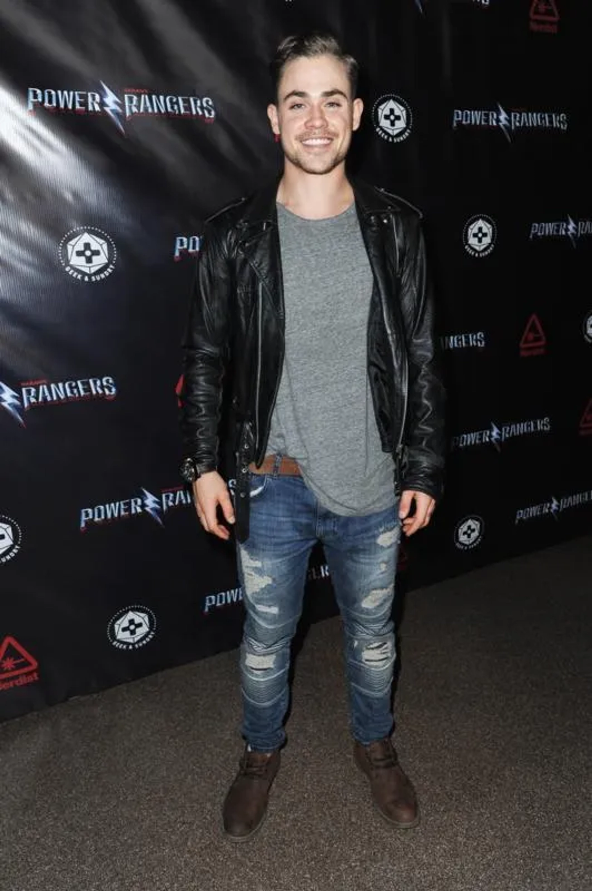 Dacre Montgomery at an event for Power Rangers (2017)