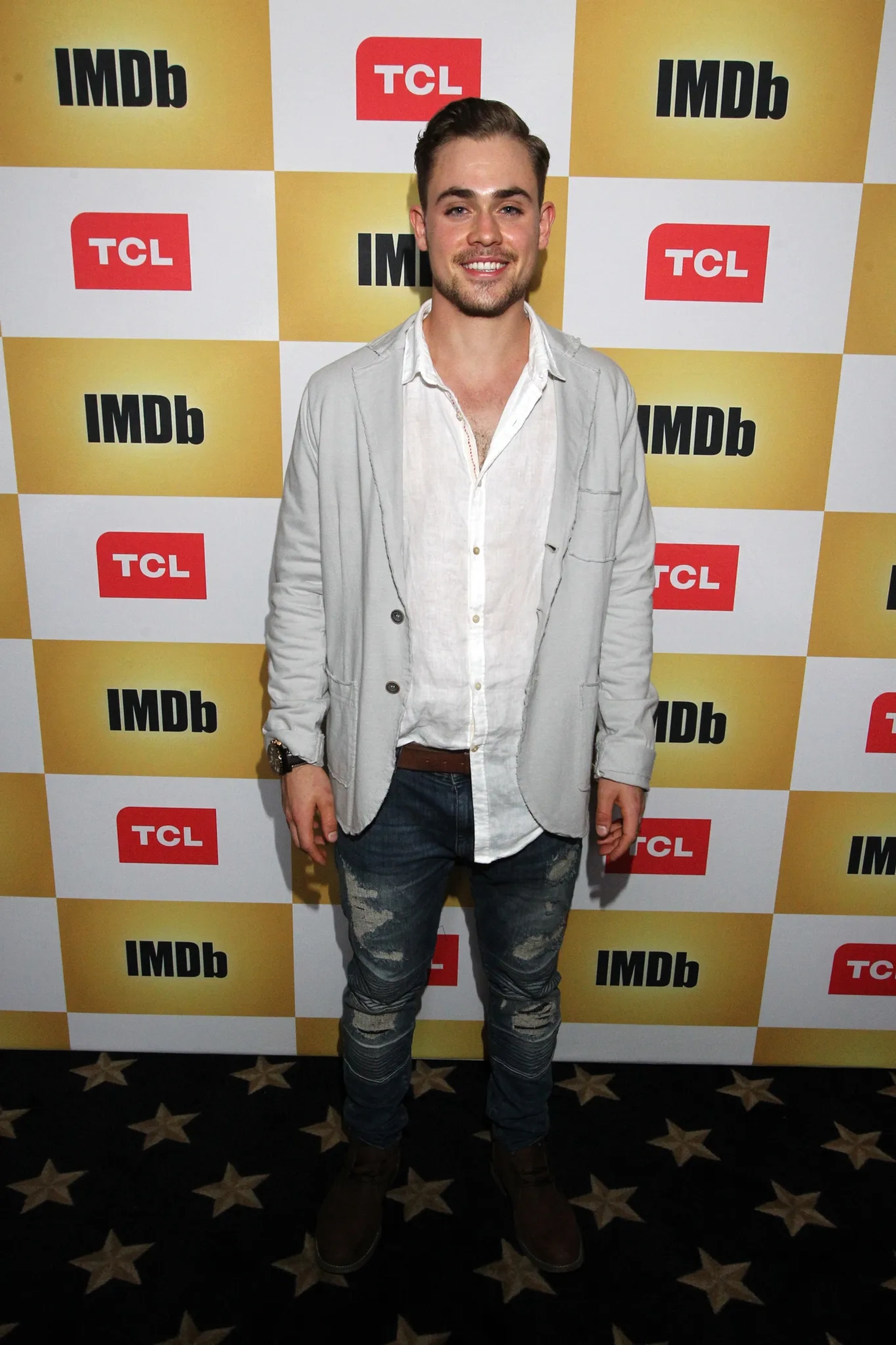 Dacre Montgomery at an event for Power Rangers (2017)
