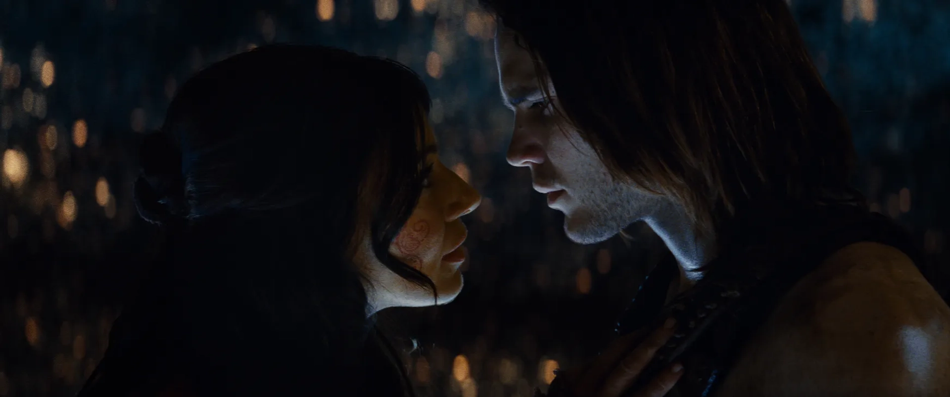 Lynn Collins and Taylor Kitsch in John Carter (2012)