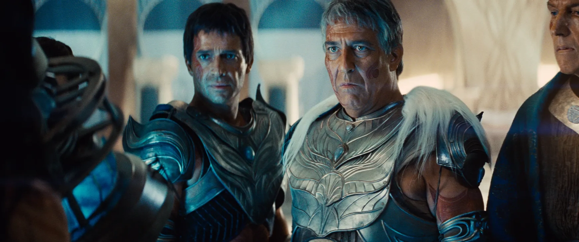 Ciarán Hinds and James Purefoy in John Carter (2012)