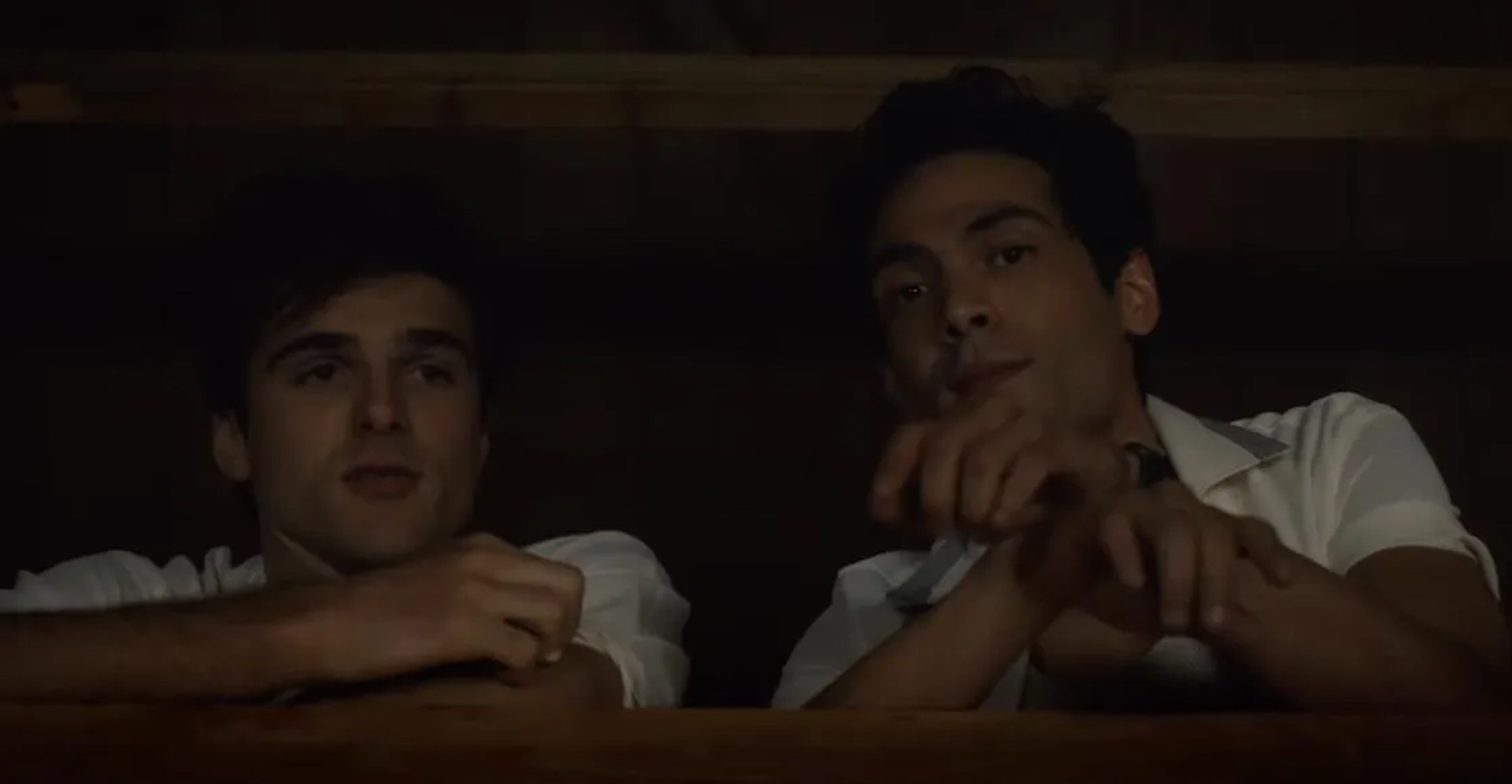Diego Calva and Jacob Elordi in On Swift Horses (2024)