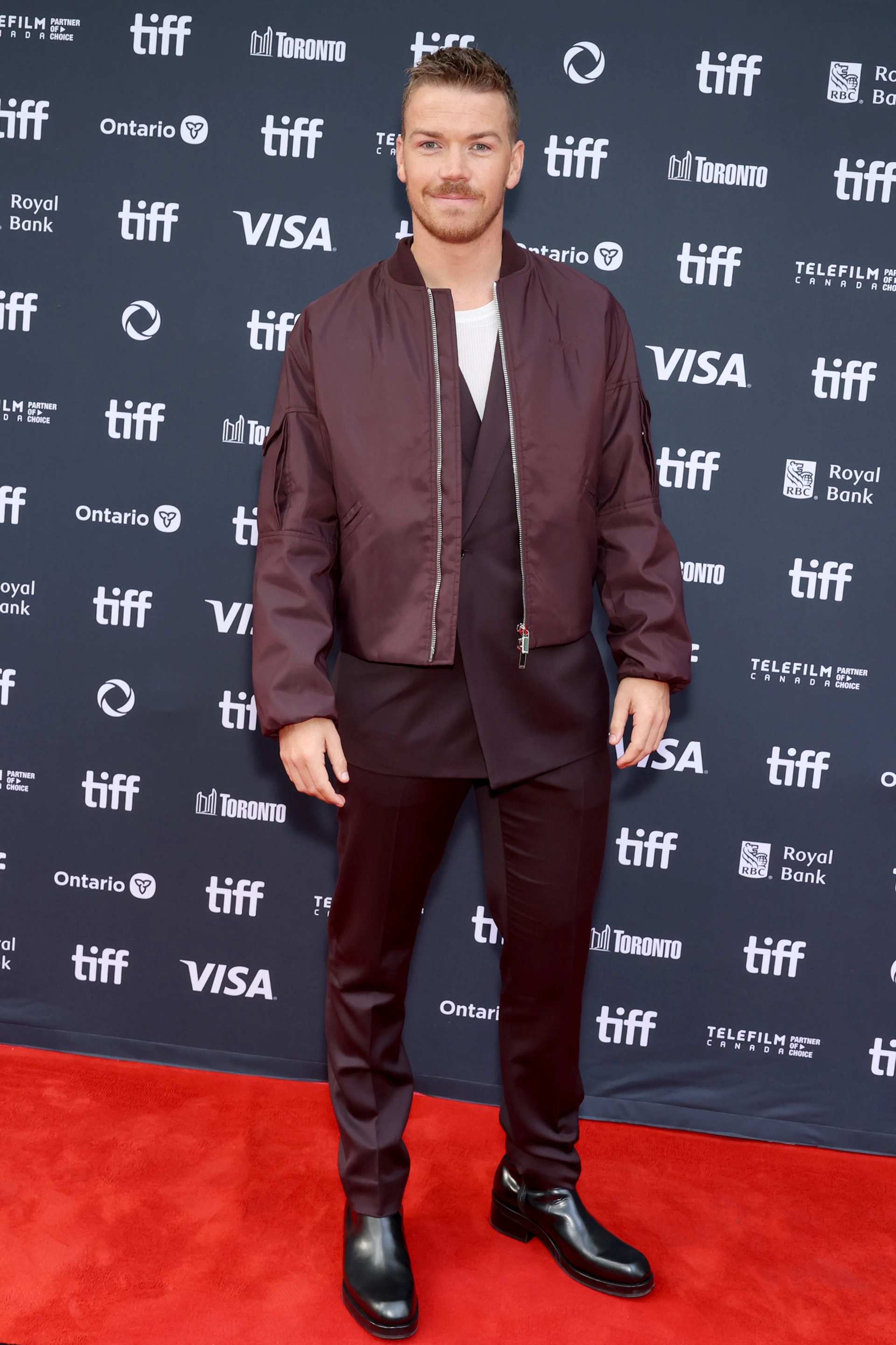 Will Poulter at an event for On Swift Horses (2024)