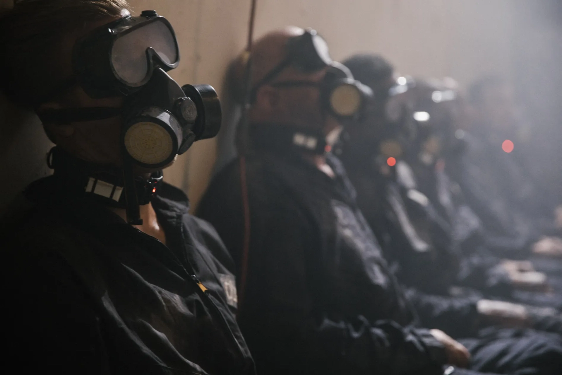Noel Gugliemi, Patrick Kilpatrick, David Bianchi, and Michael Roark in Catalyst (2025)