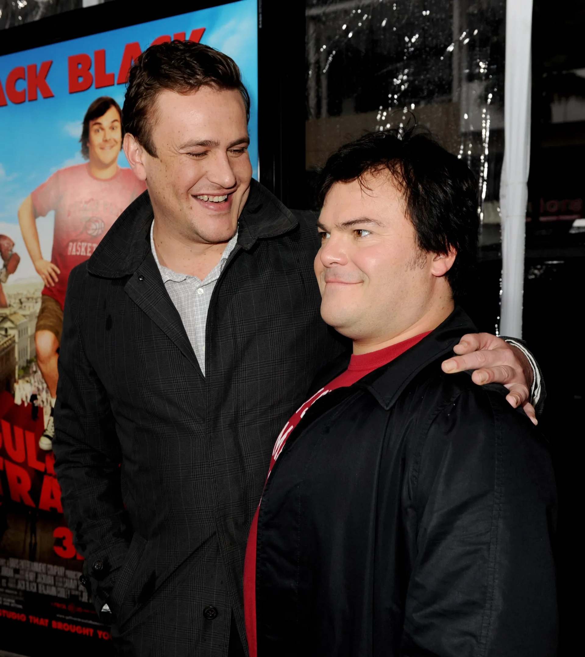 Jack Black and Jason Segel at an event for Gulliver's Travels (2010)