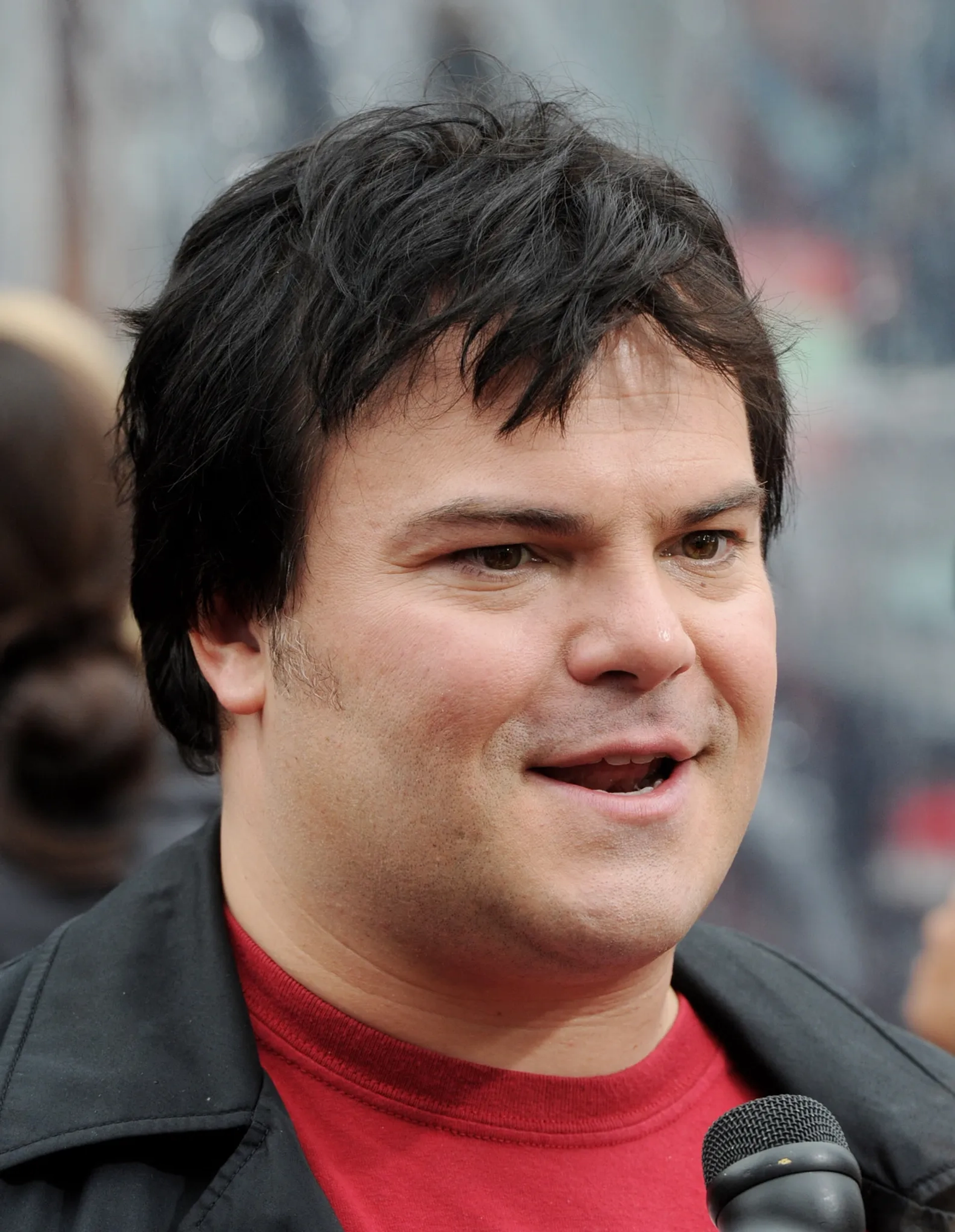 Jack Black at an event for Gulliver's Travels (2010)