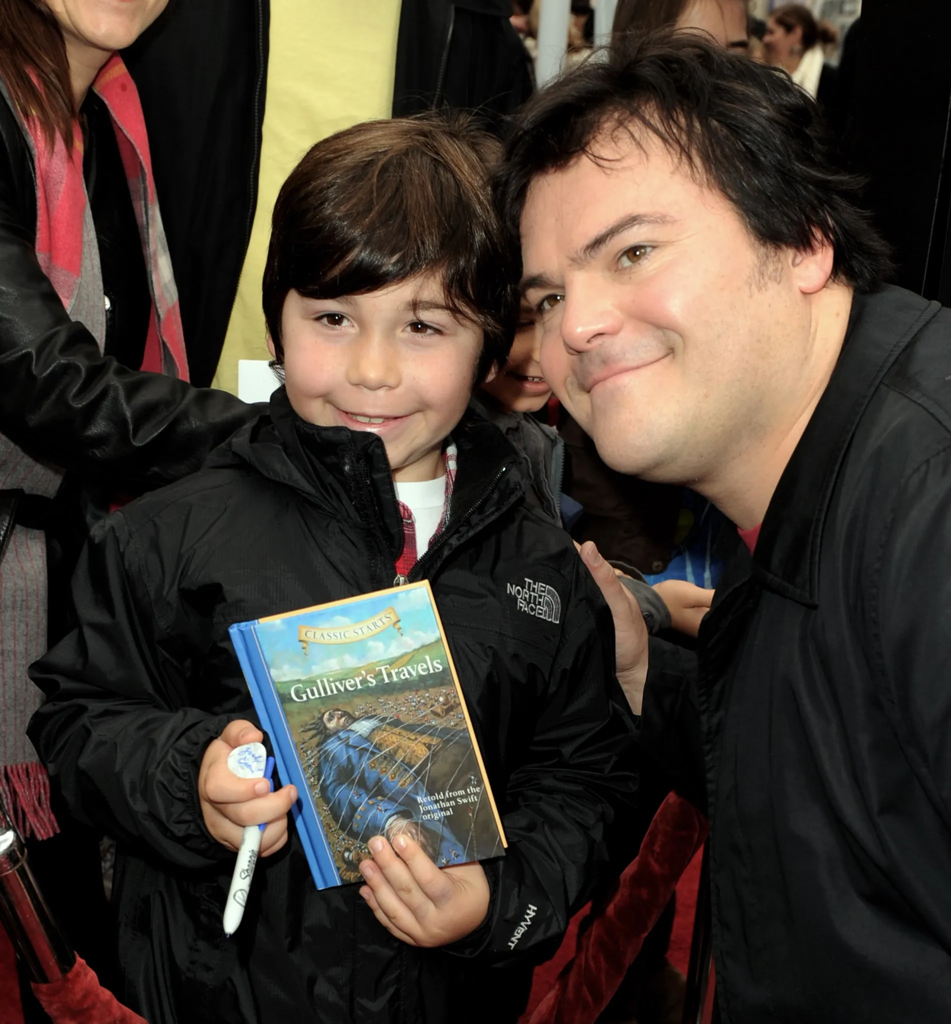 Jack Black at an event for Gulliver's Travels (2010)
