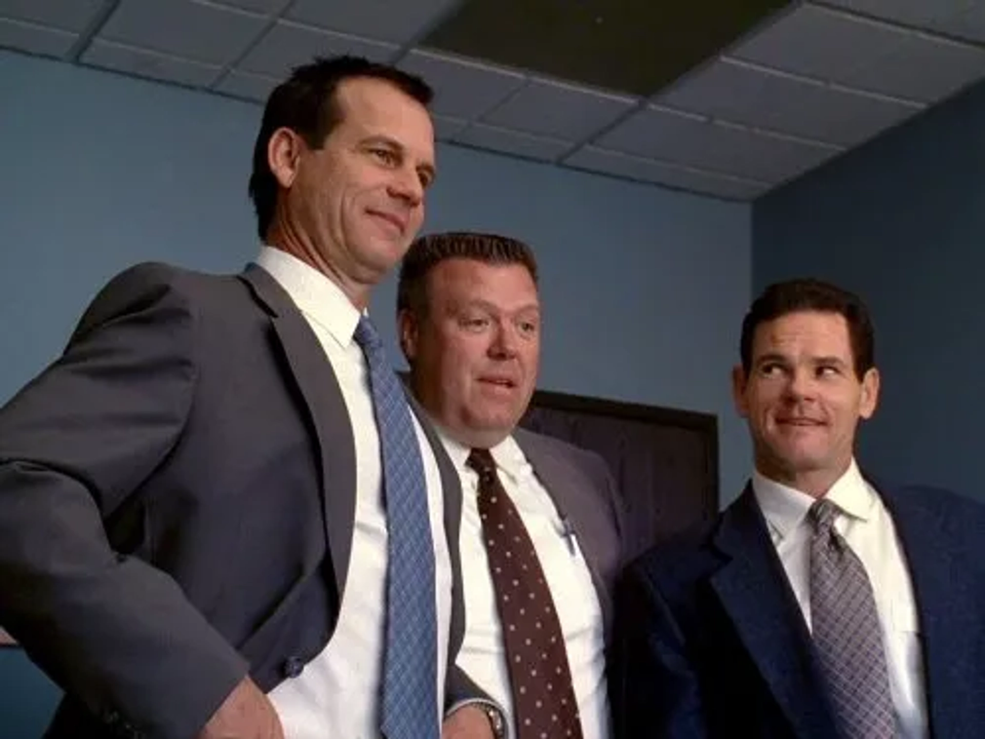 Bill Paxton, Joel McKinnon Miller, and Joseph Edward Taylor in Big Love (2006)