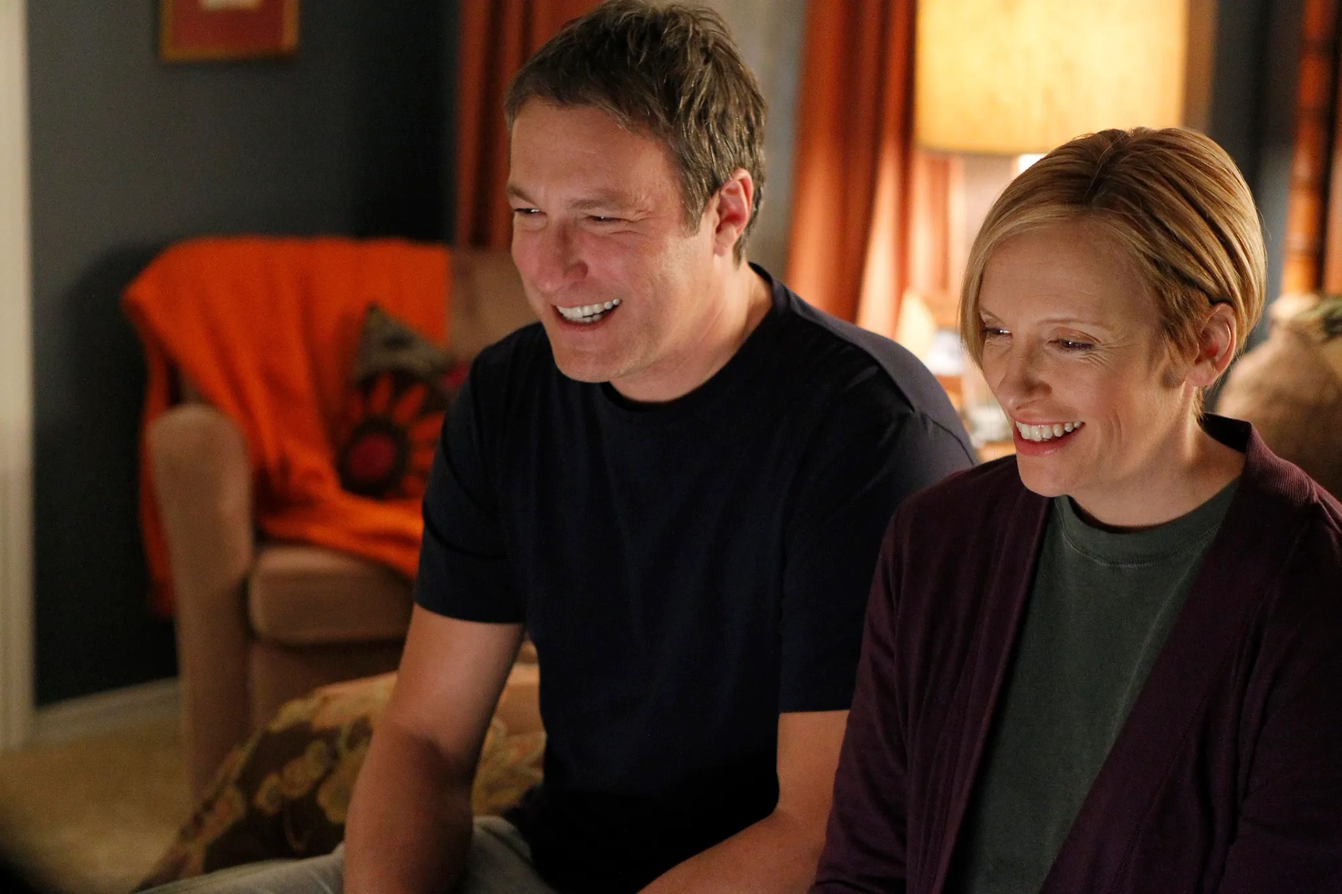 Toni Collette and John Corbett in United States of Tara (2009)