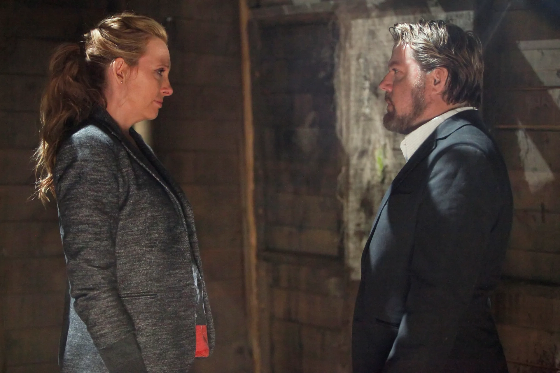 Toni Collette and Eddie Izzard in United States of Tara (2009)