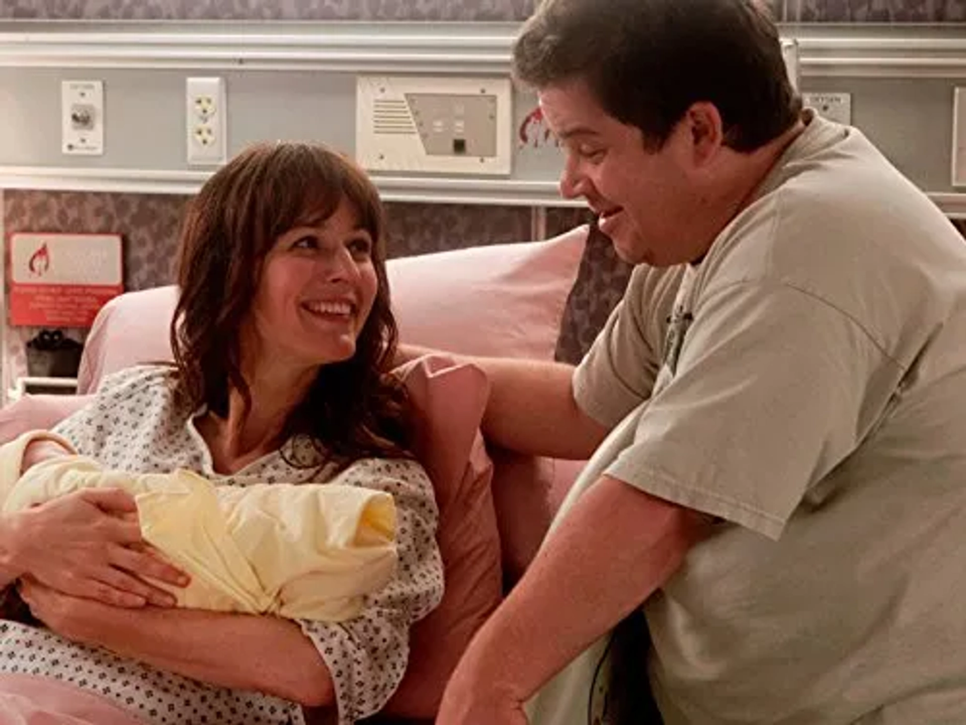 Patton Oswalt and Rosemarie DeWitt in United States of Tara (2009)