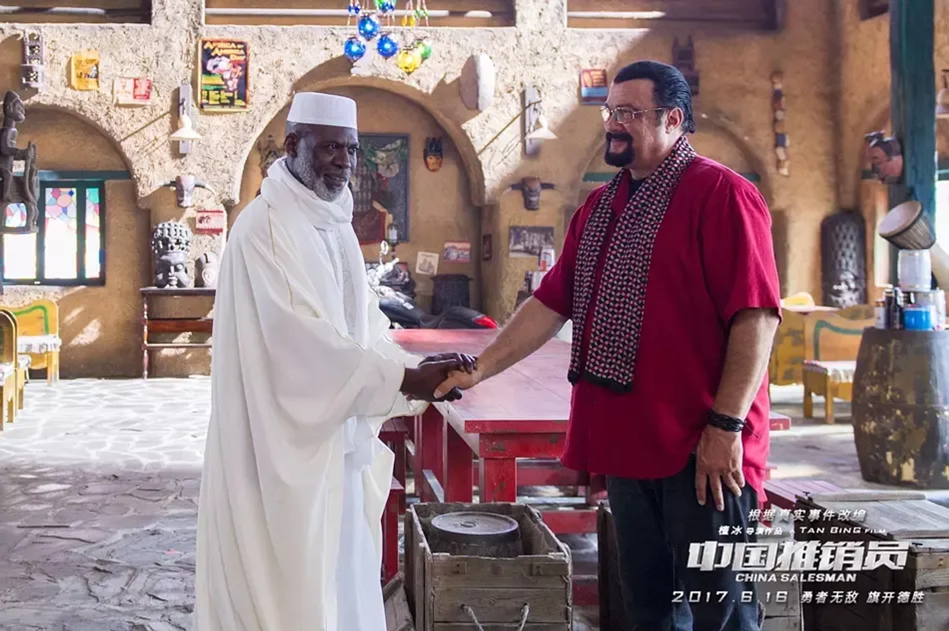 Steven Seagal in China Salesman (2017)