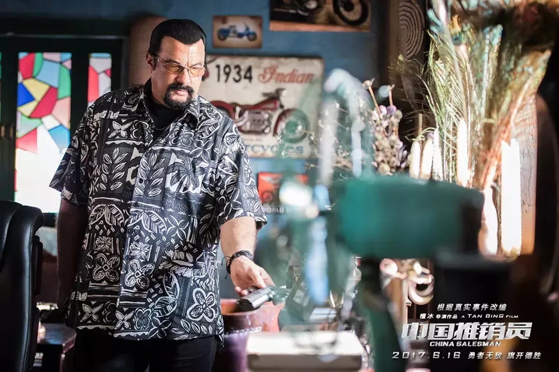 Steven Seagal in China Salesman (2017)