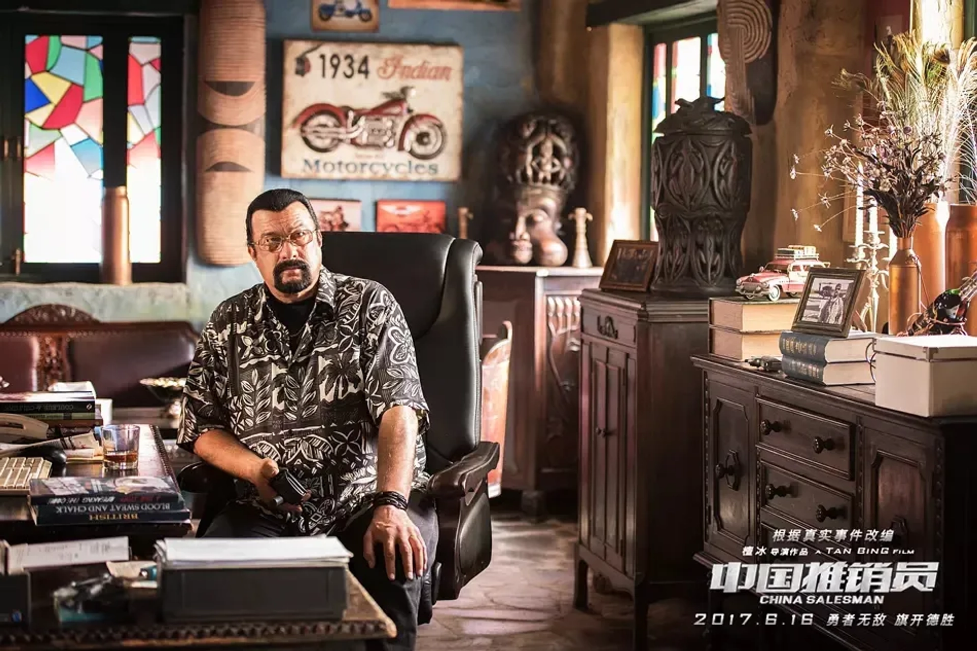 Steven Seagal in China Salesman (2017)