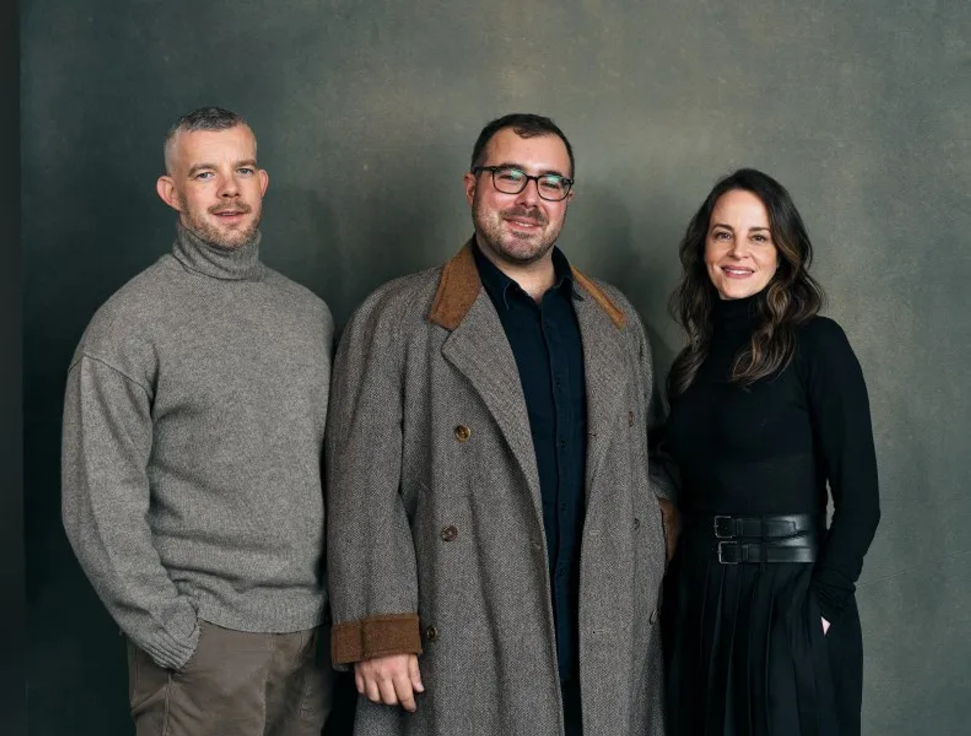 Russell Tovey, Maria Dizzia, and Carmen Emmi at an event for Plainclothes (2025)