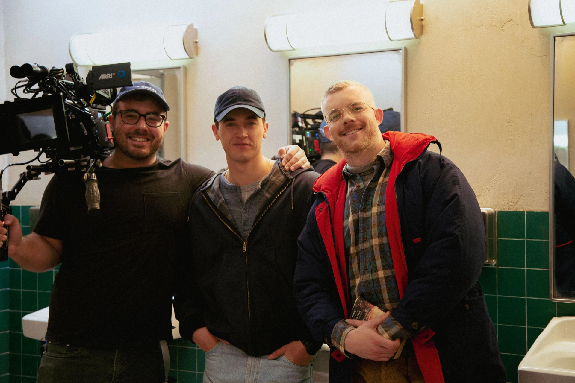 Russell Tovey, Tom Blyth, and Carmen Emmi in Plainclothes (2025)