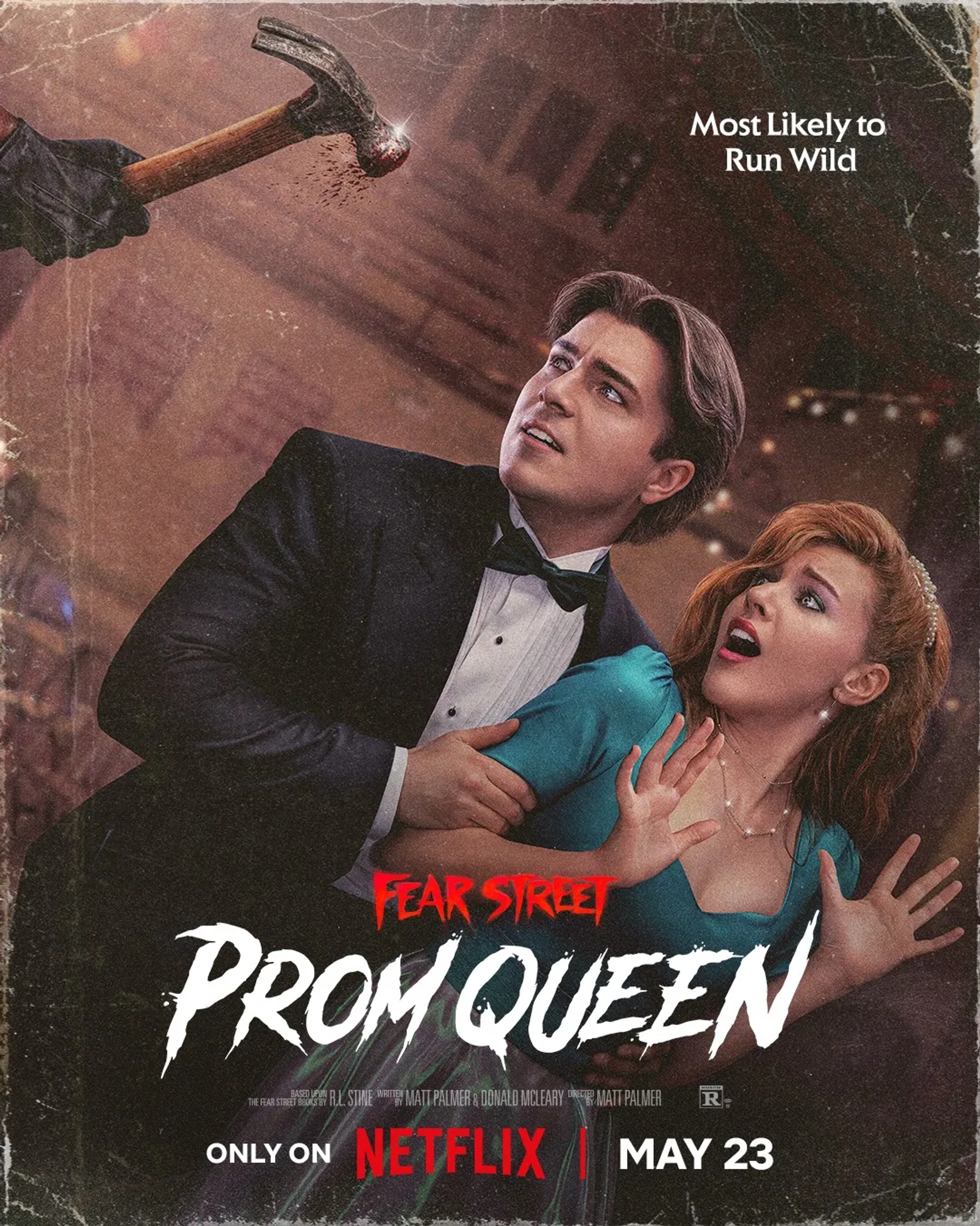 Ilan O'Driscoll and Dakota Taylor in Fear Street: Prom Queen (2025)