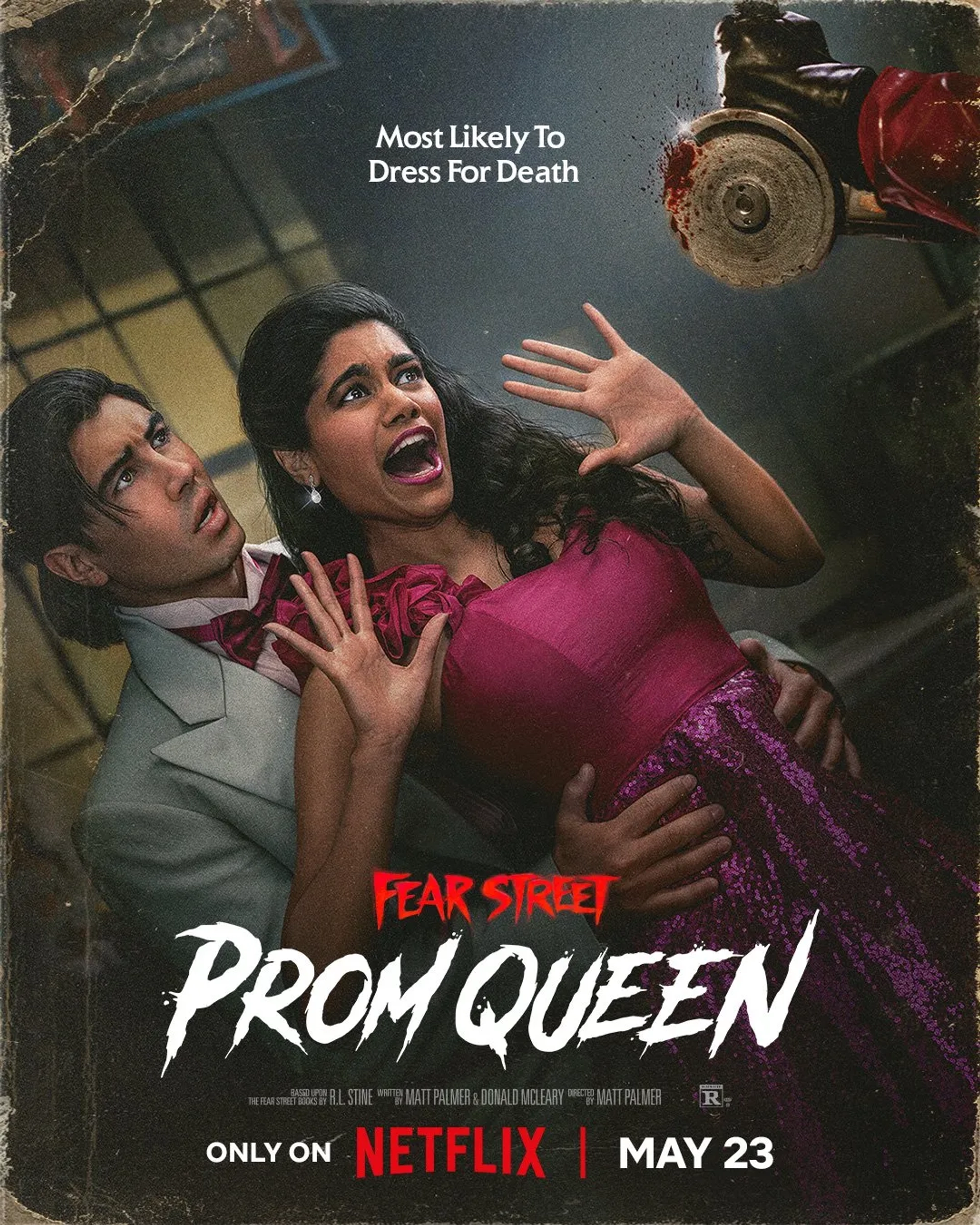 Rebecca Ablack and Damian Romeo in Fear Street: Prom Queen (2025)