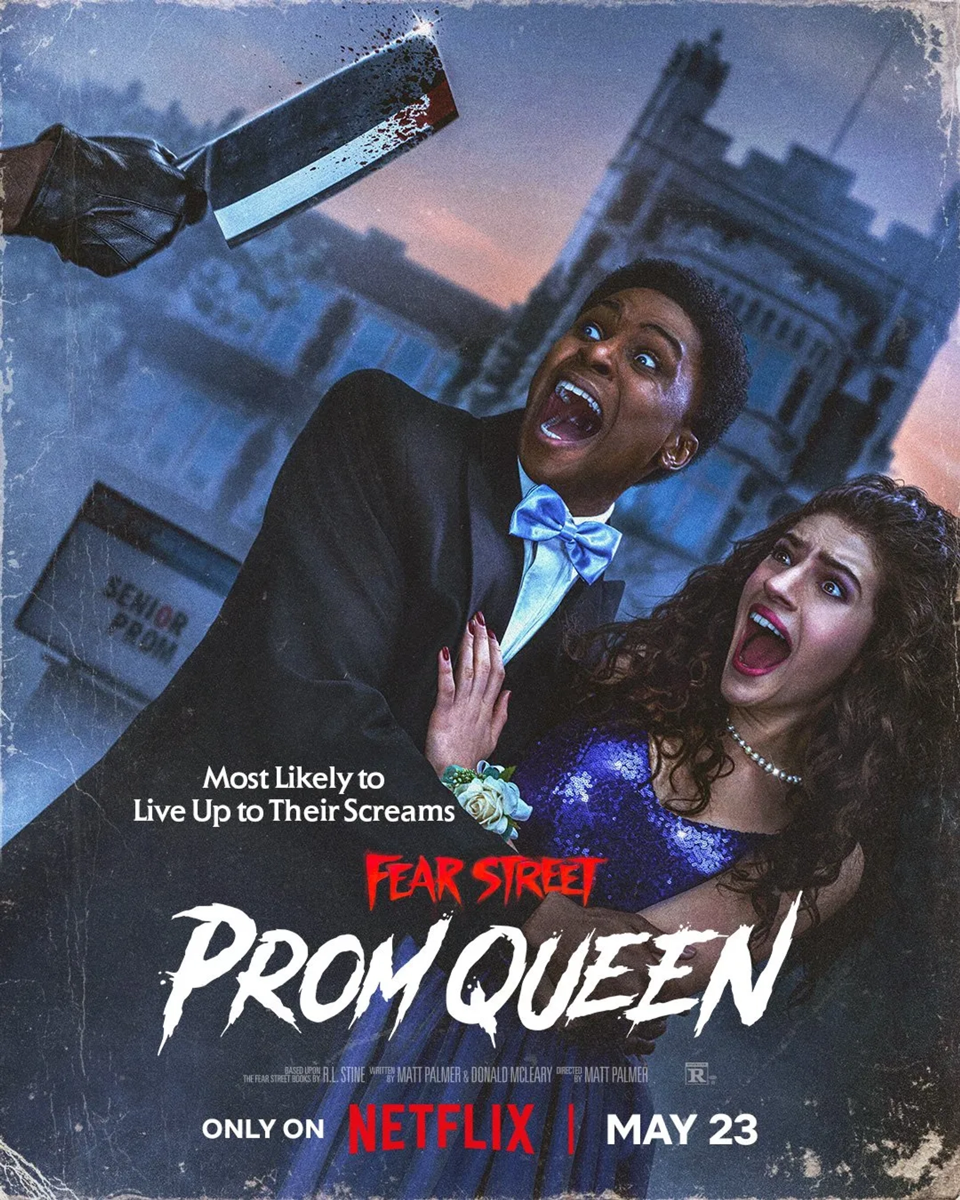 Ryan Rosery and Ella Rubin in Fear Street: Prom Queen (2025)