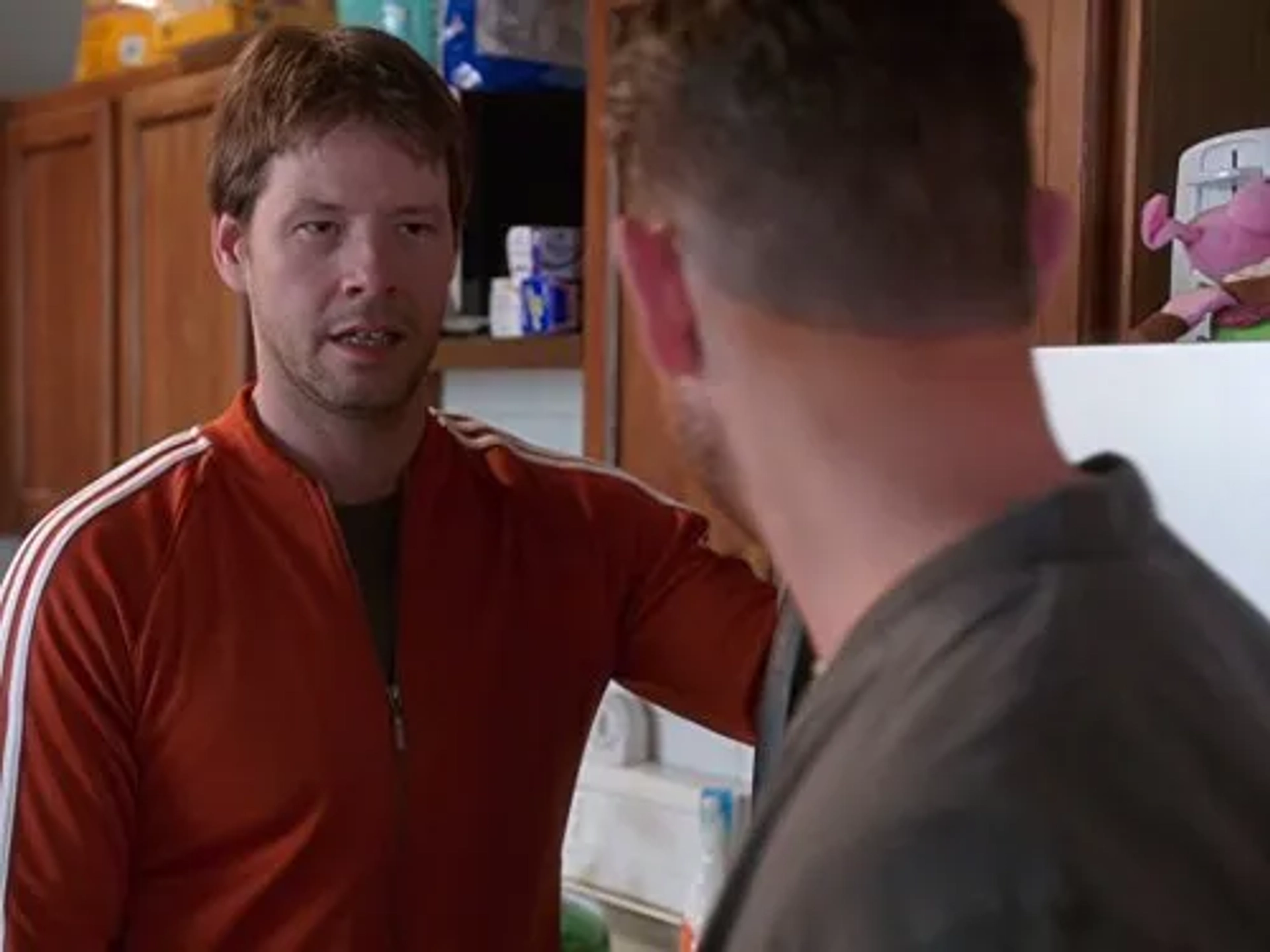 Ike Barinholtz and Bryan Greenberg in The Mindy Project (2012)
