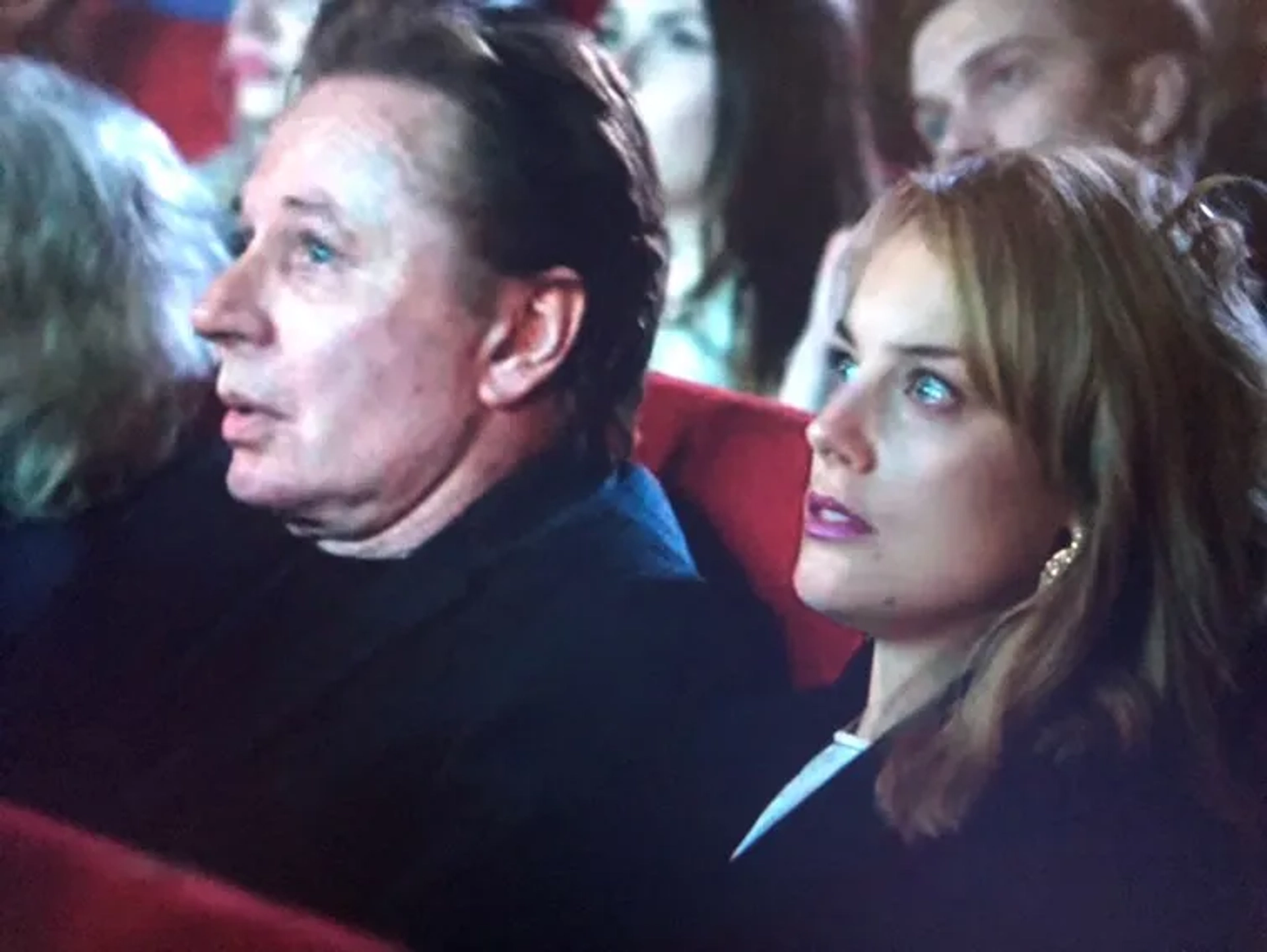 Reine Brynolfsson and Ida Engvoll in Love & Anarchy (2020)