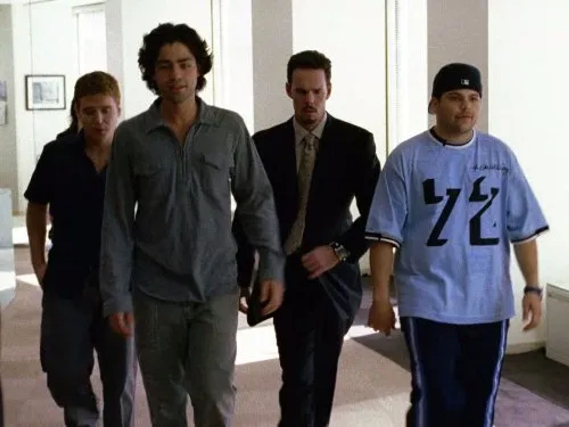 Kevin Dillon, Adrian Grenier, Kevin Connolly, and Jerry Ferrara in Entourage (2004)