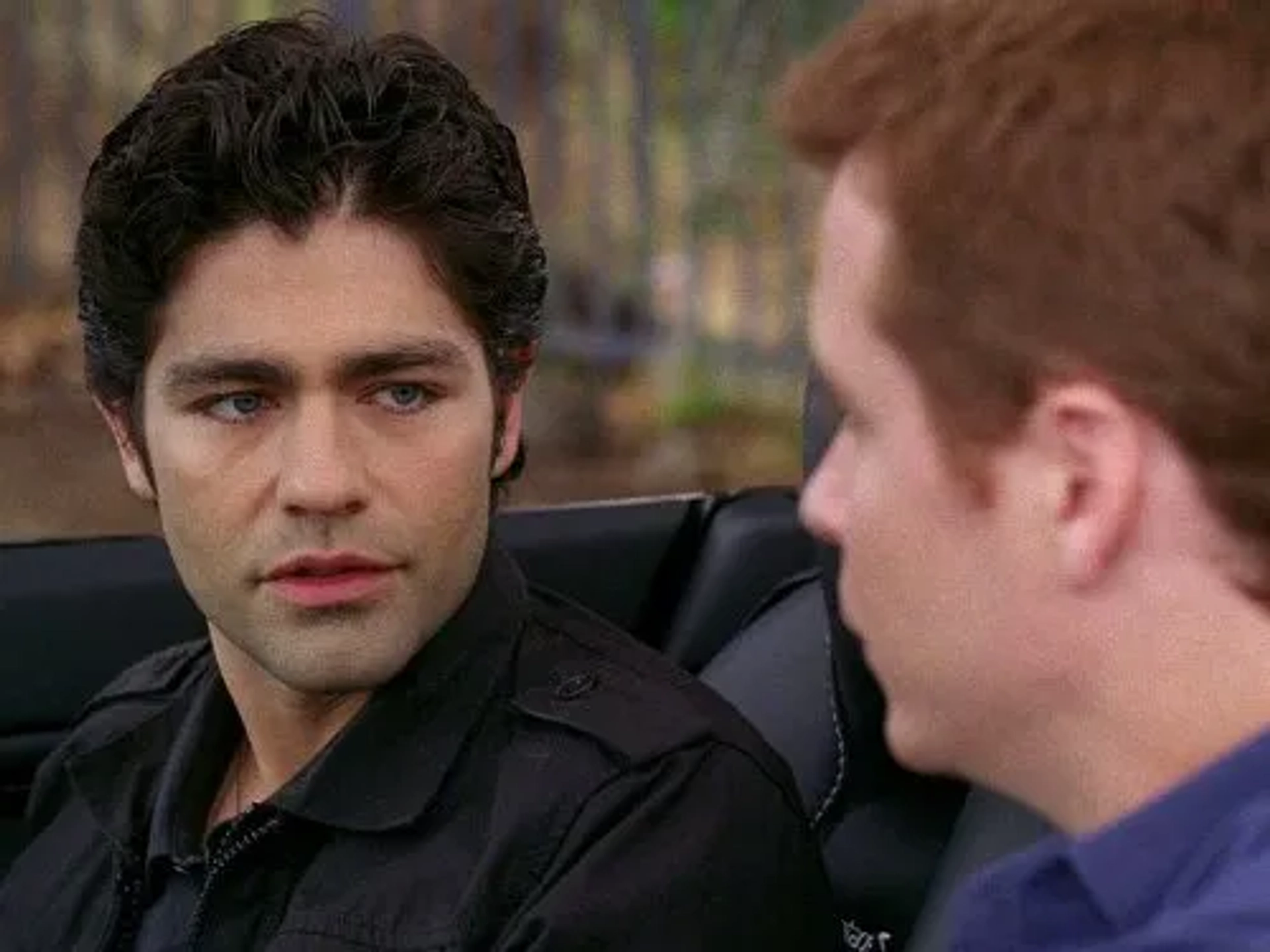 Adrian Grenier and Kevin Connolly in Entourage (2004)