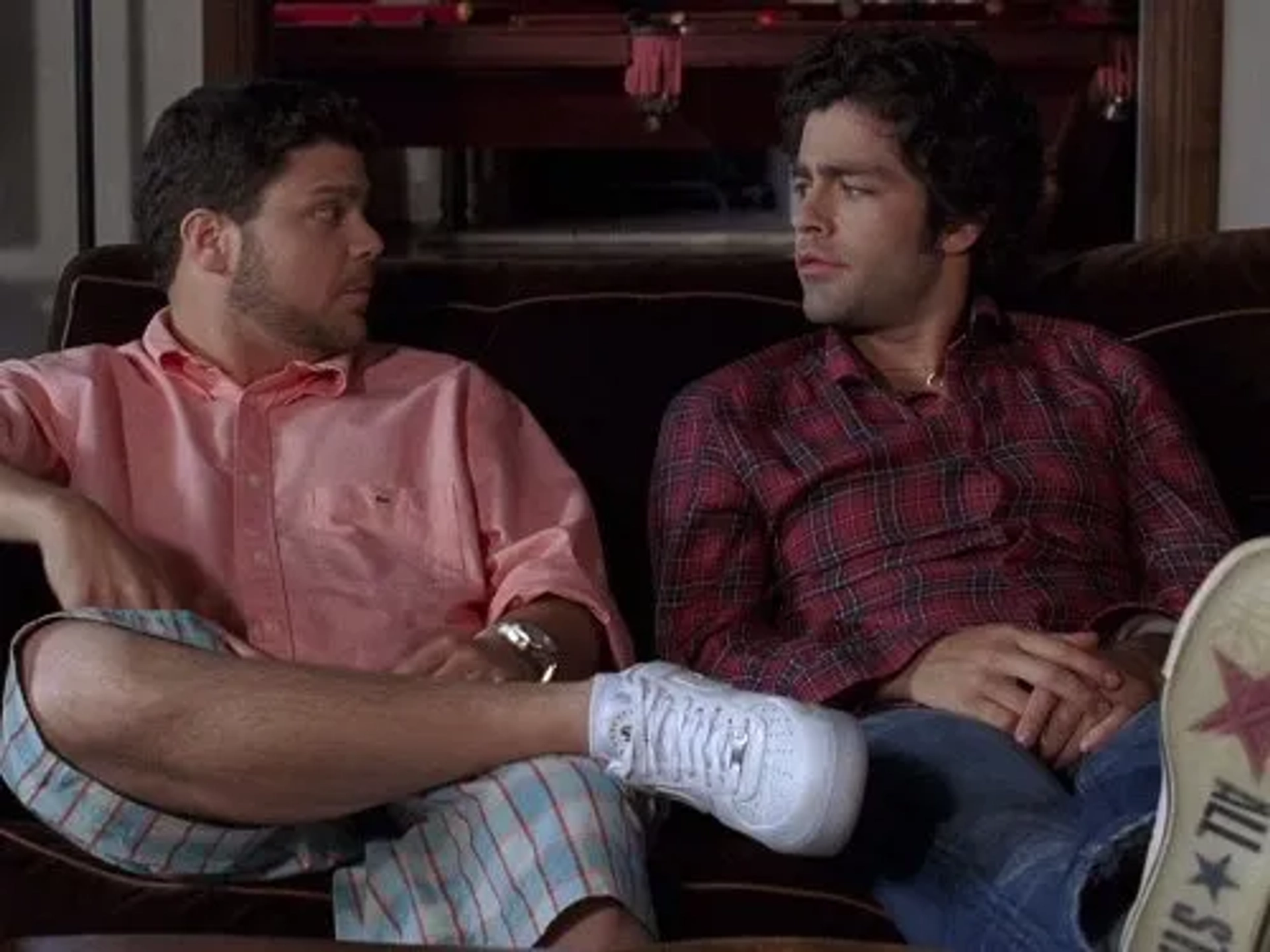 Adrian Grenier and Jerry Ferrara in Entourage (2004)