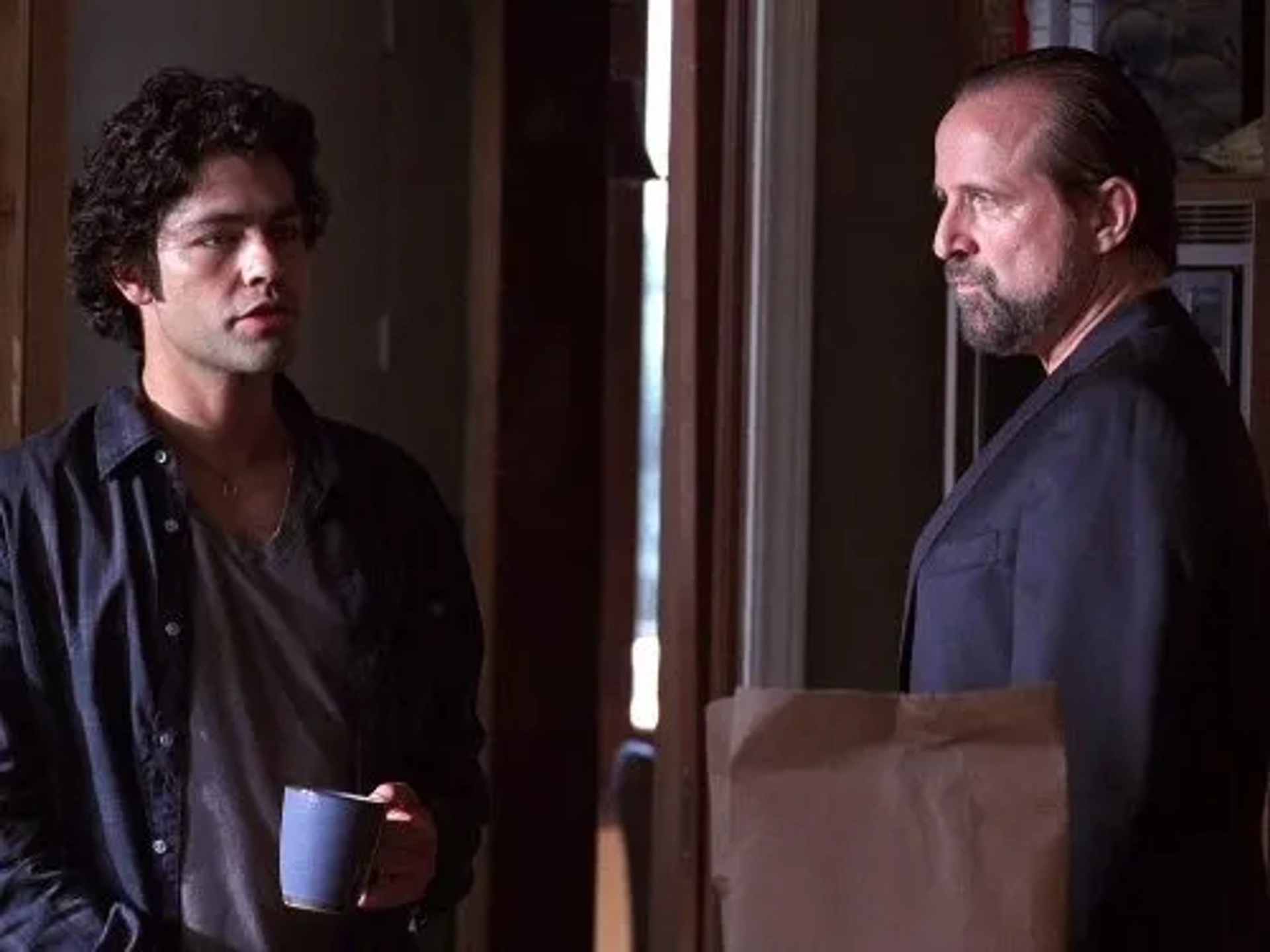 Peter Stormare and Adrian Grenier in Entourage (2004)