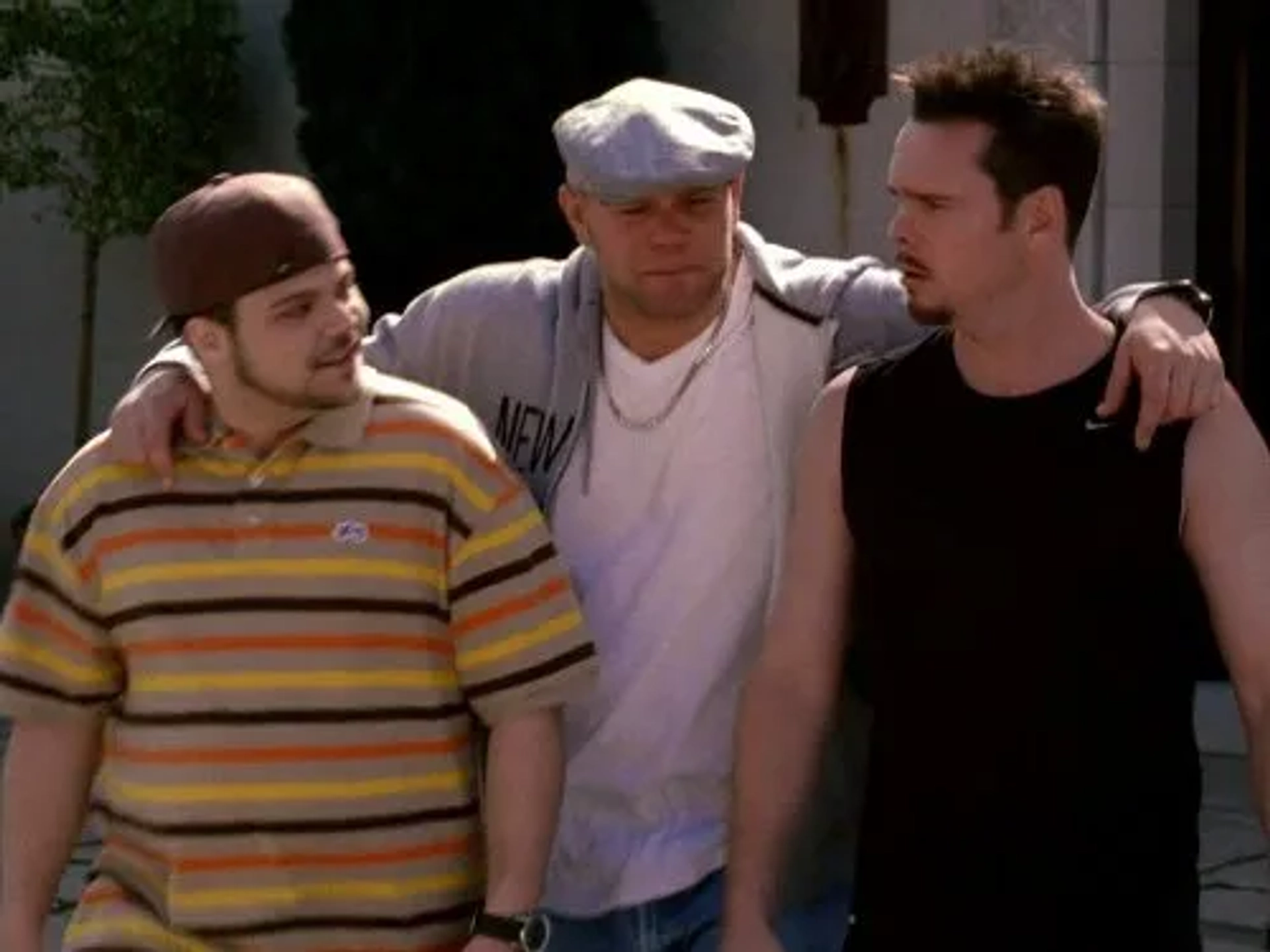 Kevin Dillon, Domenick Lombardozzi, and Jerry Ferrara in Entourage (2004)