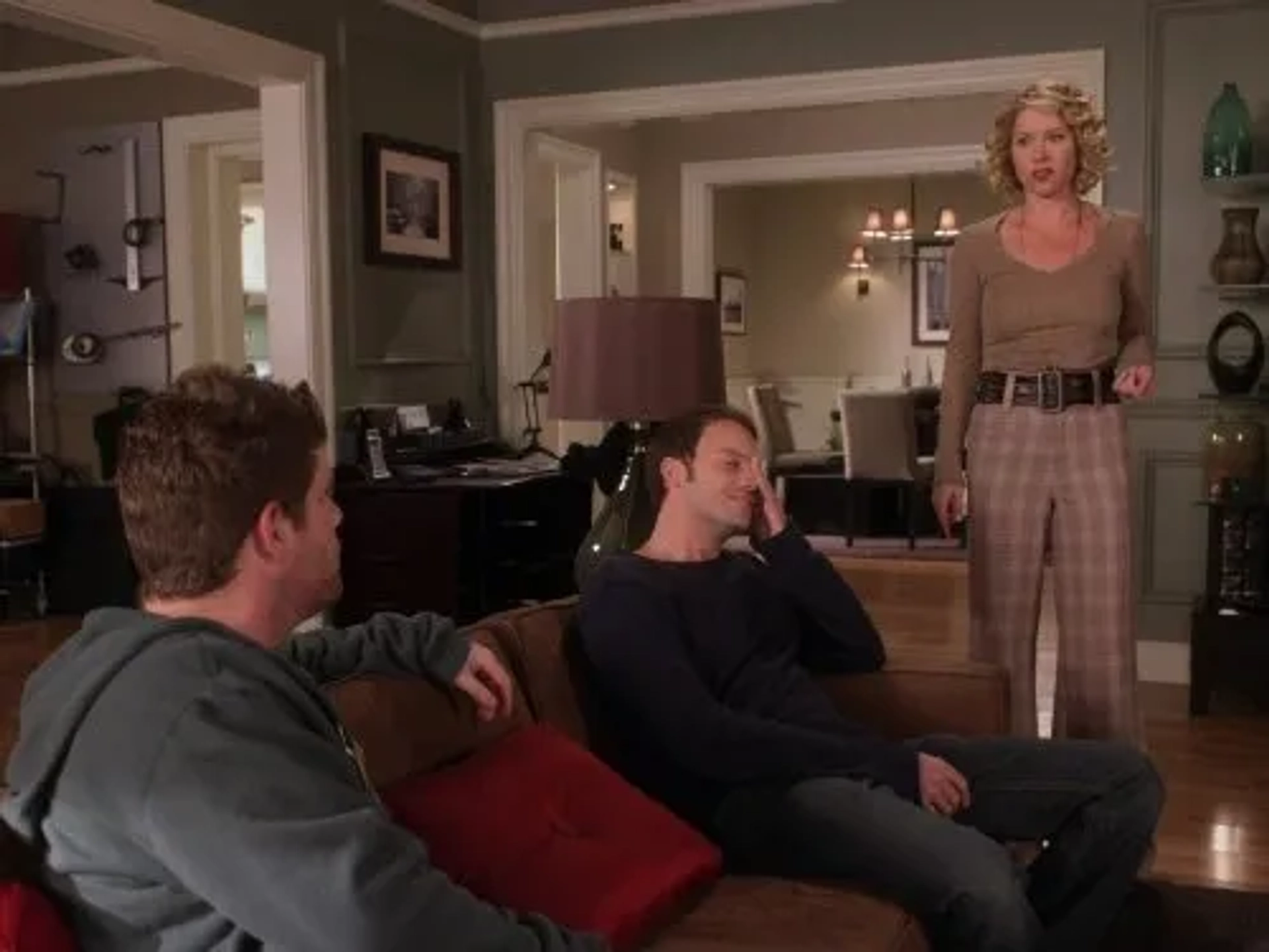 Christina Applegate and Barry Watson in Samantha Who? (2007)