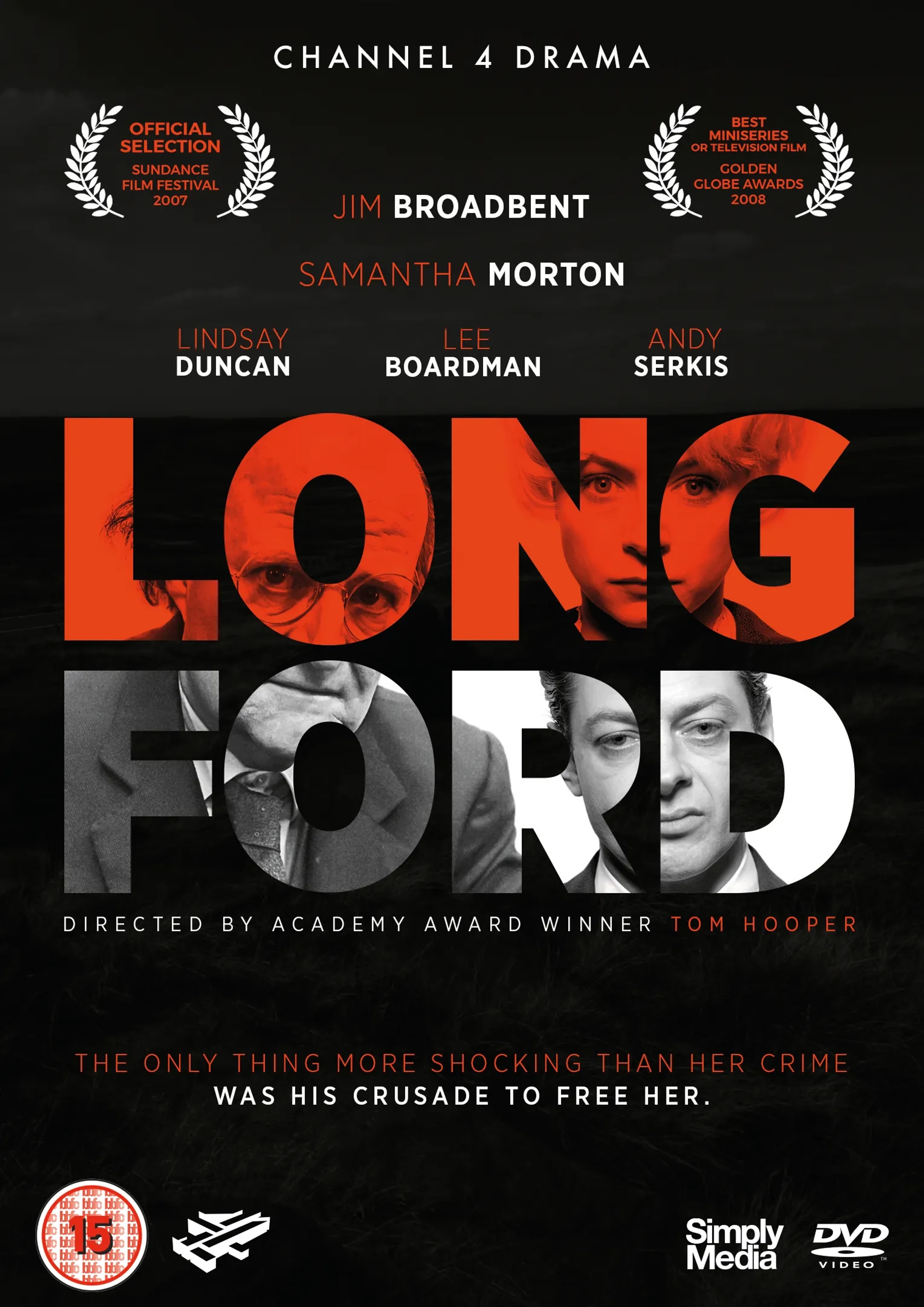Jim Broadbent, Samantha Morton, and Andy Serkis in Longford (2006)