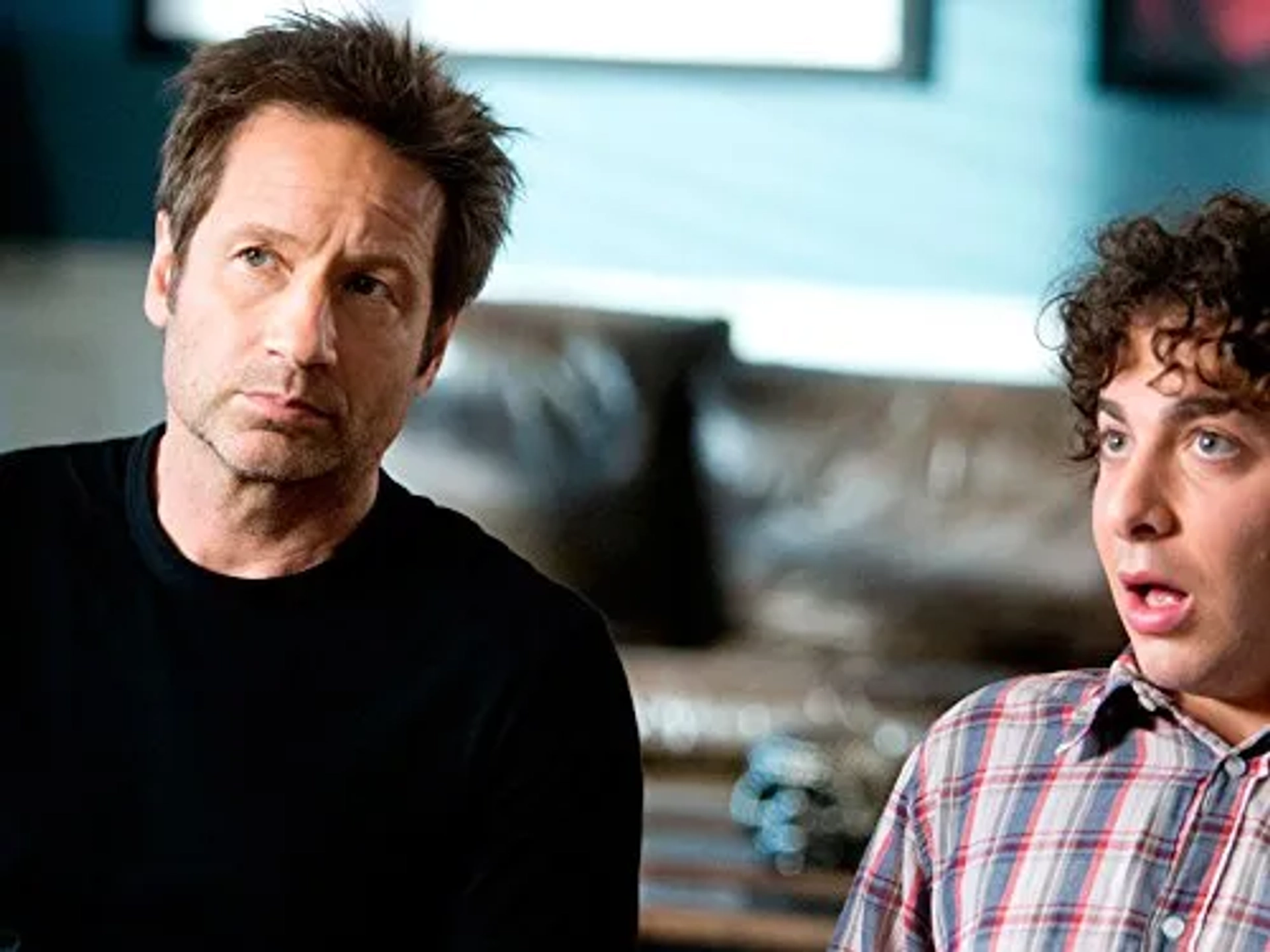 David Duchovny and Oliver Cooper in Californication (2007)